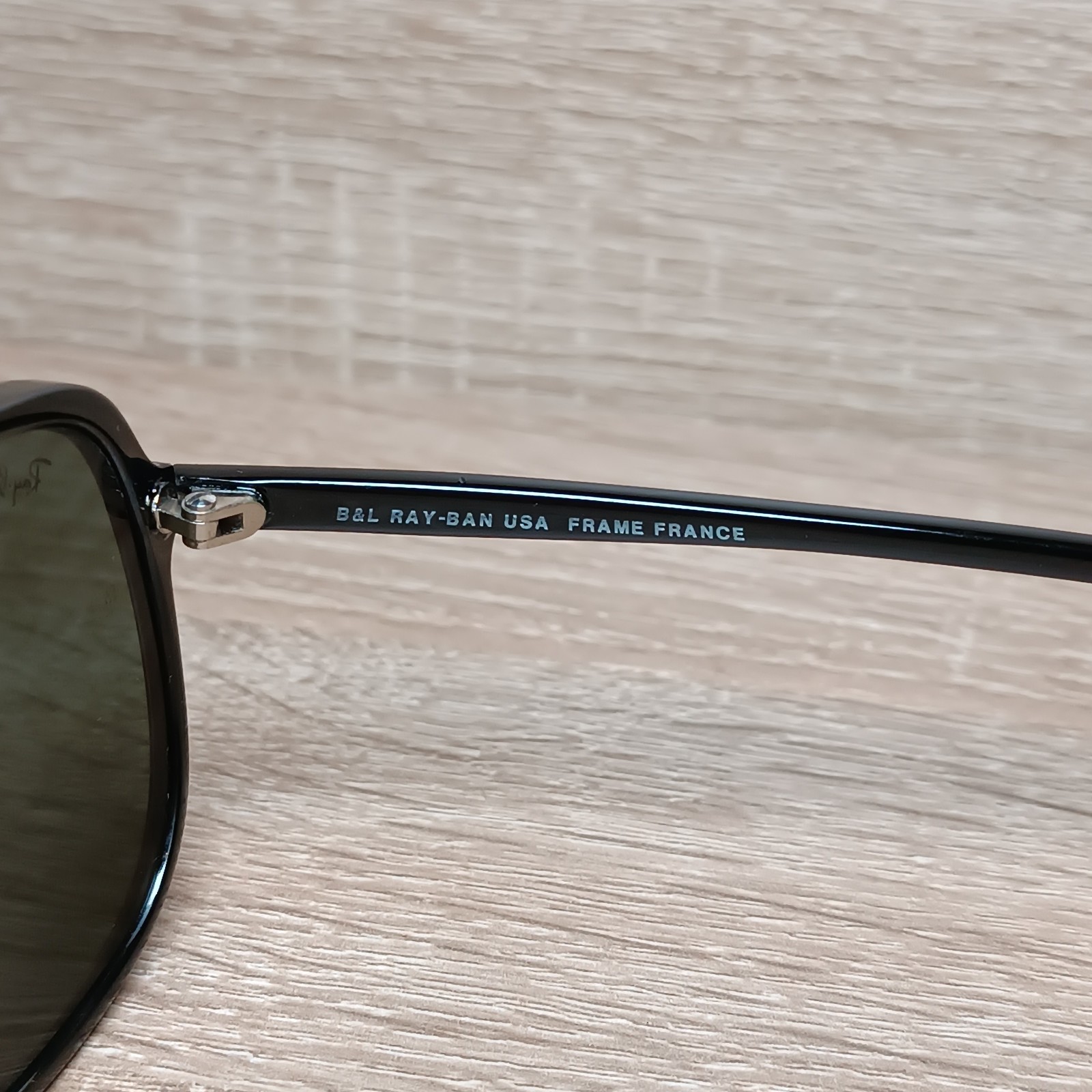 Ray-Ban B&L Style B Vintage Pre-Luxury Black Turtle Original Case
