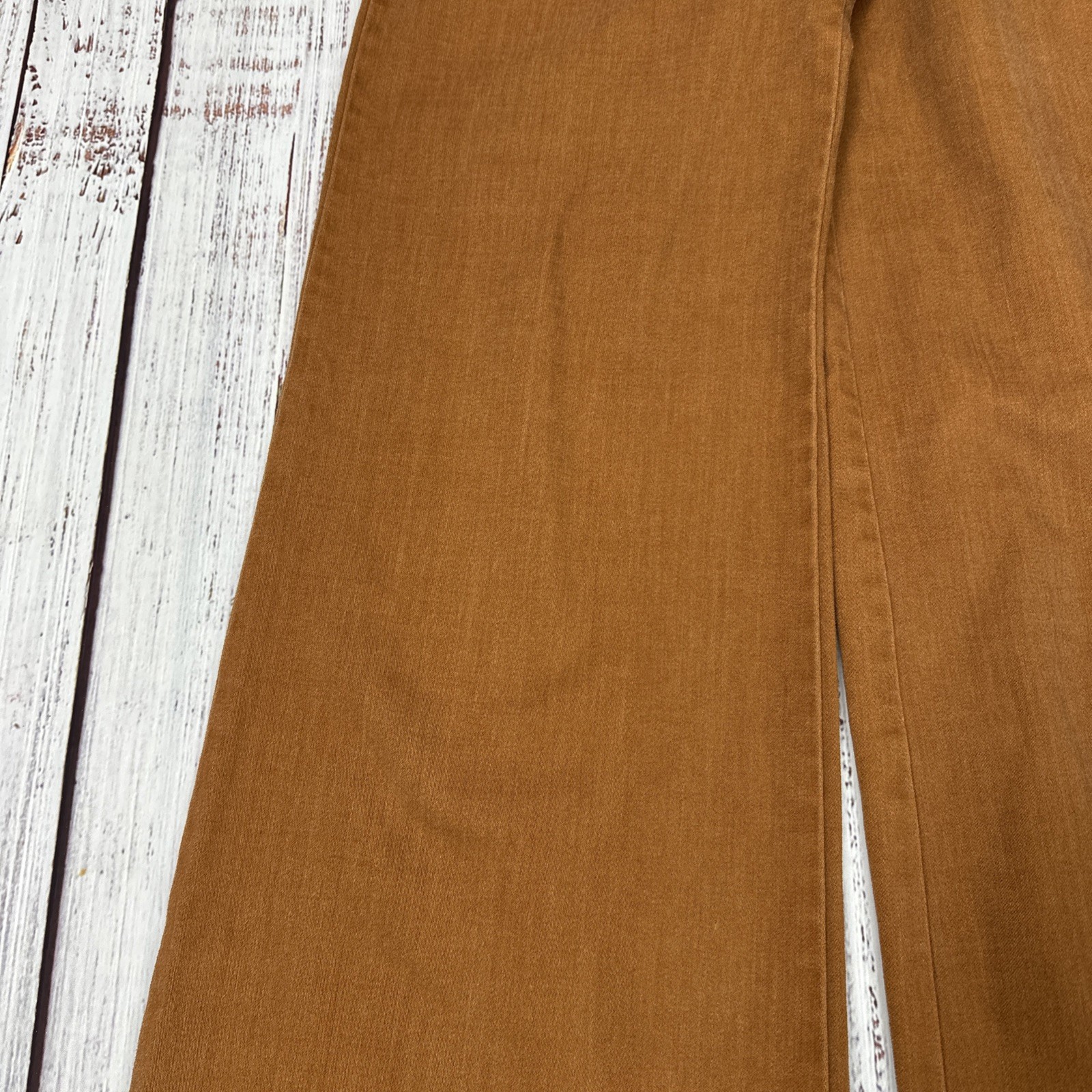 VTG 70’s High Waist Bell Bottoms Womens Sz. 22×30 Copper !See Description!