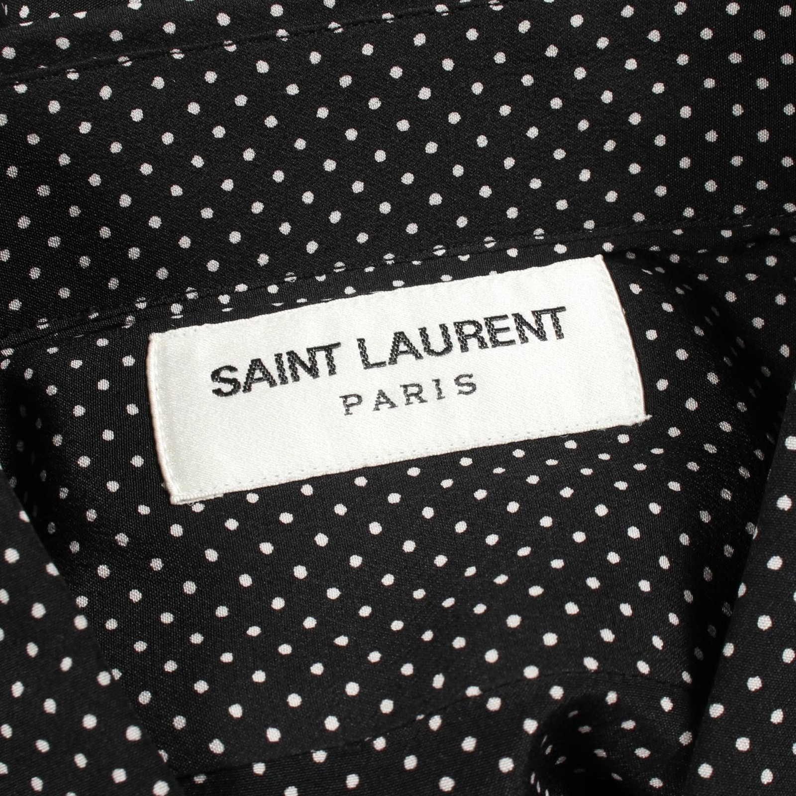 Yves Saint Laurent Saint Laurent Paris Silk Long Sleeve Shirt – DUTY FREE