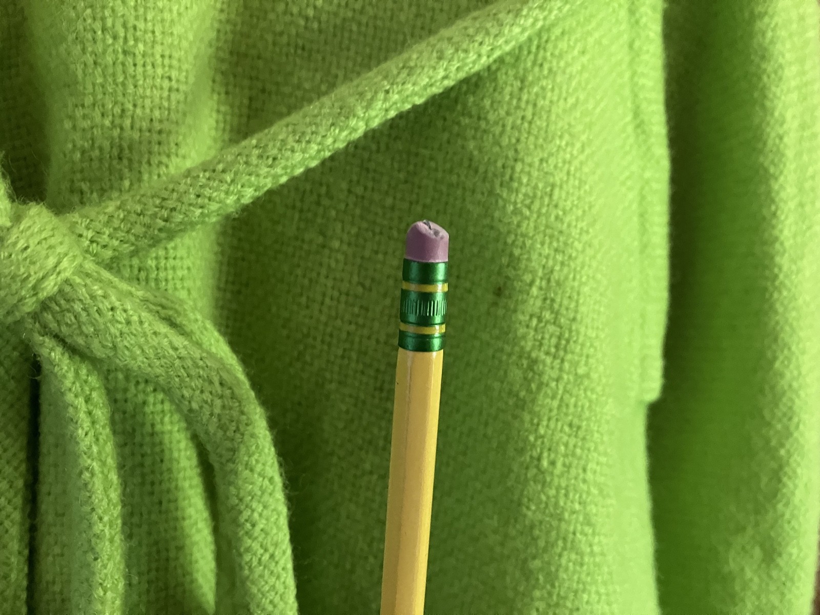 1960’s Chartreuse Green Wool Dress Jr. Sophisticates Sz M