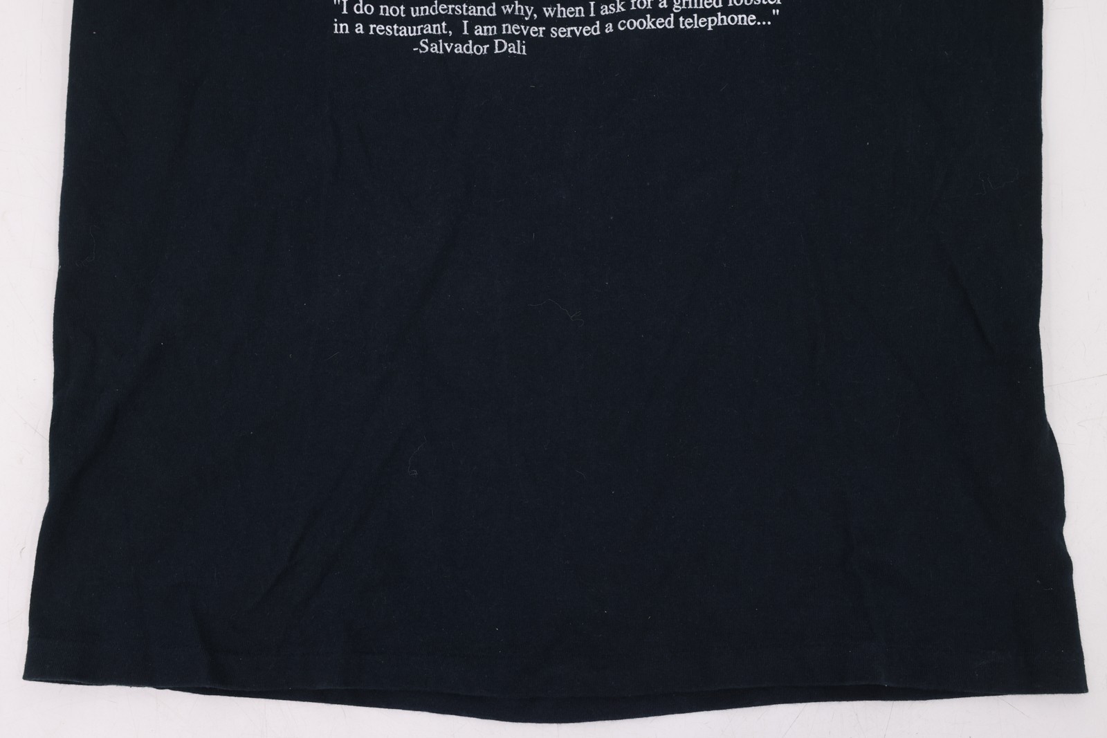 Vintage 90s Salvador Dali Grilled Lobster Phone Art T Shirt Large Single Stitch
