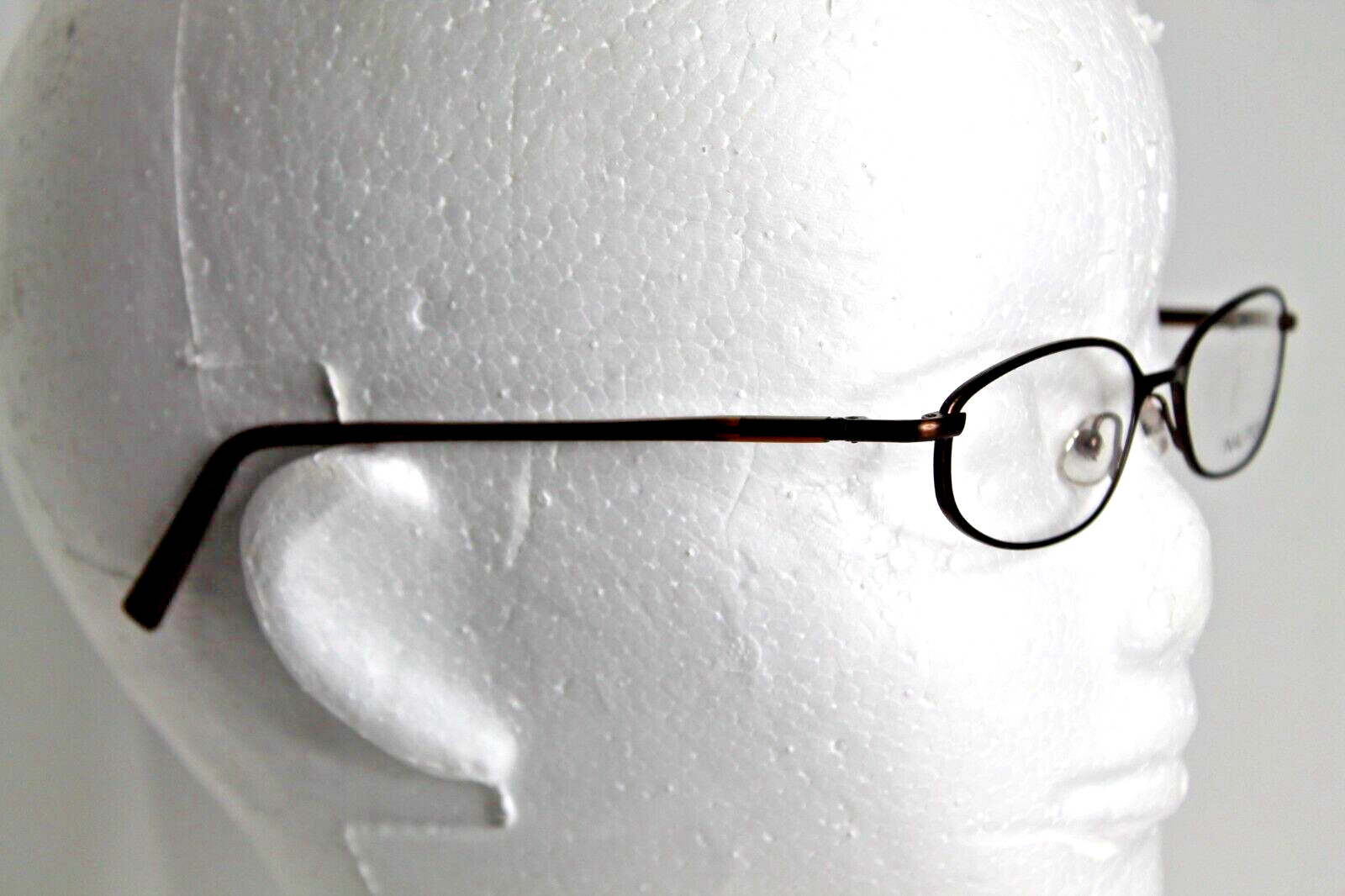 Vintage NOS Nautica Brown Eyeglasses Frames Only N7070 008 Size 49 [] 17 135 MM