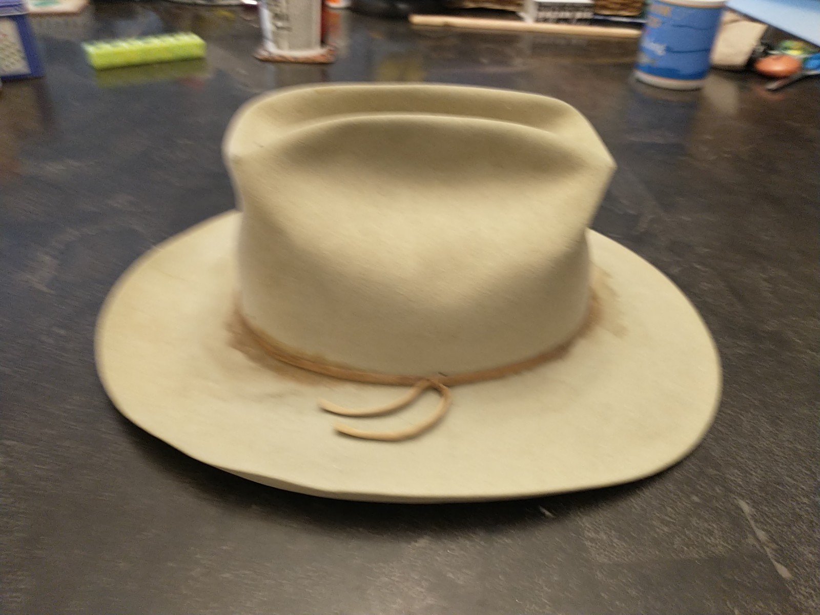 Vintage Stetson Size 6-3/4 Cattle Buyers Hat