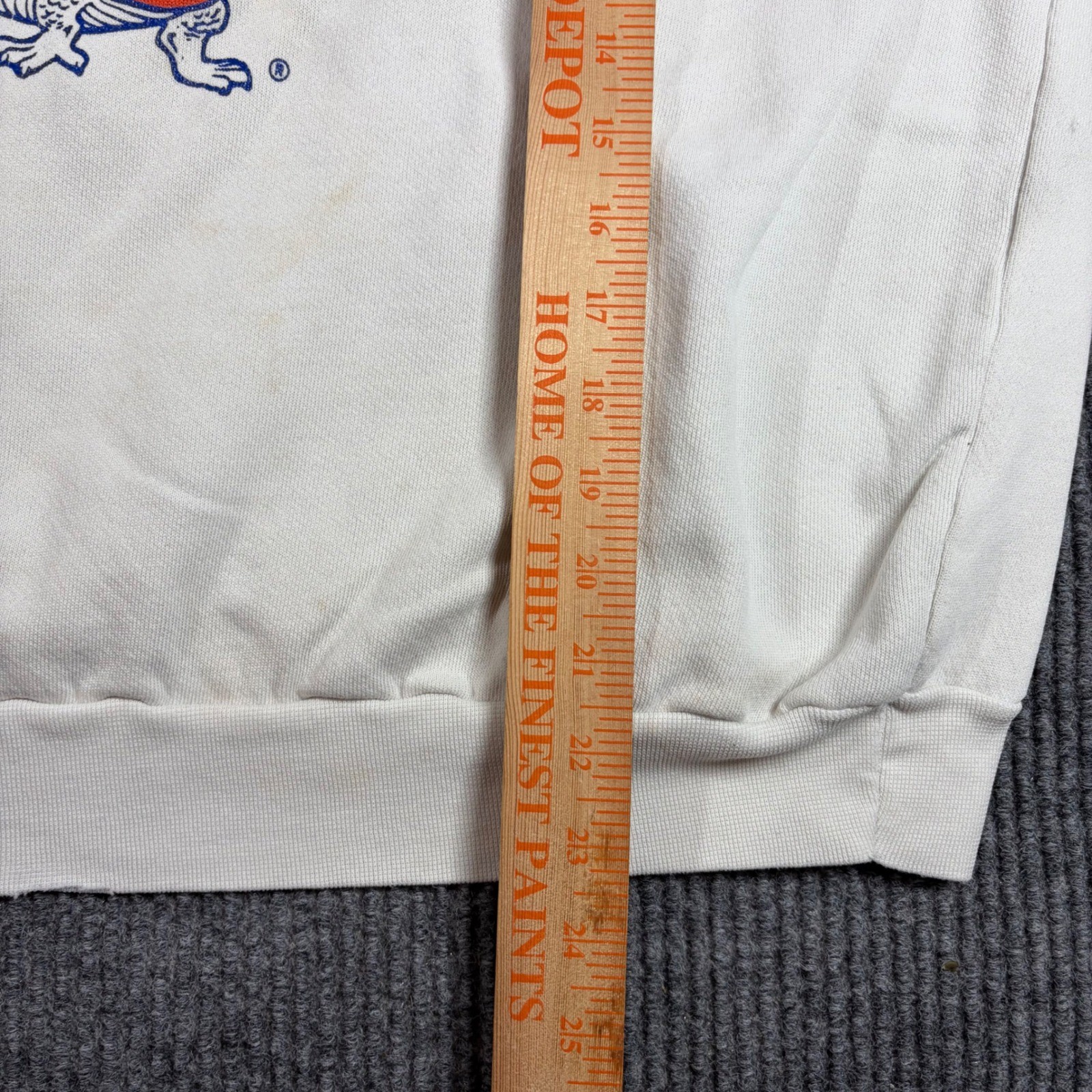 Vintage Dodger Sweatshirt Mens L University of Florida Gators White USA Made