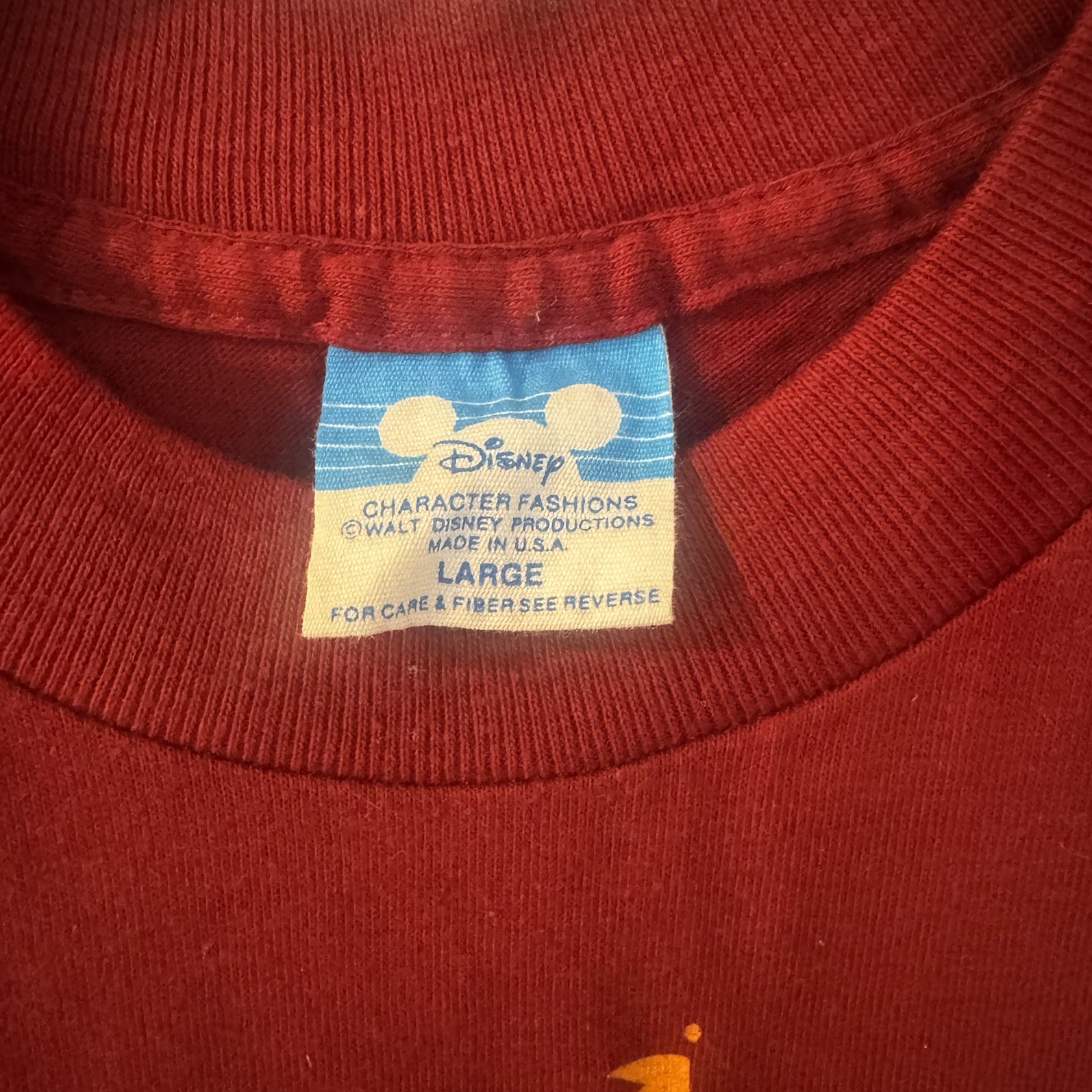 80s VINTAGE DISNEYLAND CALIFORNIA SLEEPING BEAUTY CASTLE T-SHIRT Child SZ L