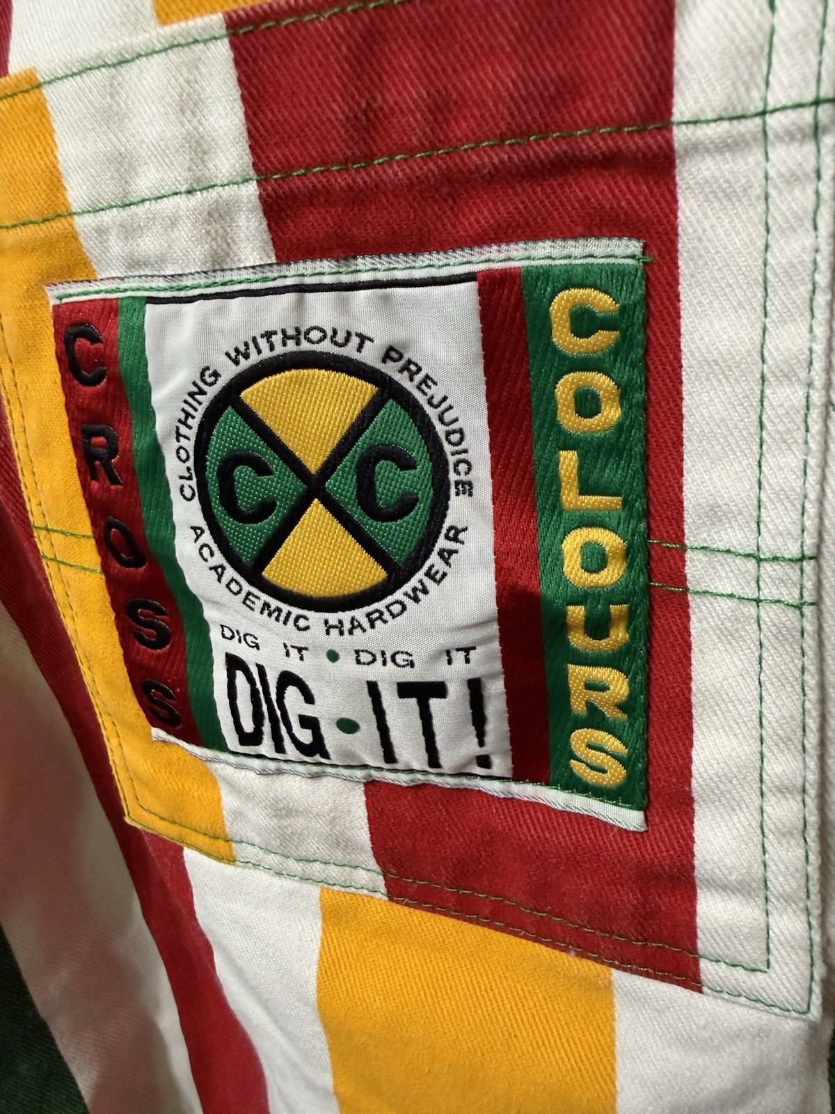 Vintage 90’s Cross Colours Jean Shorts (29)