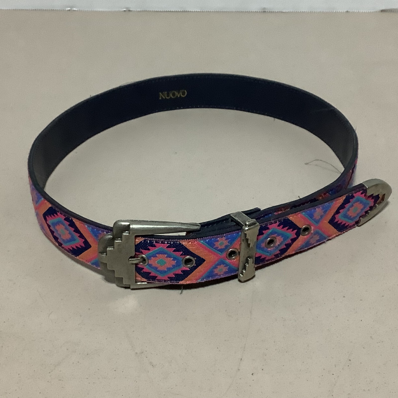 Vintage Ladies NUOVO Southwest Western Cowgirl rodeo Belt Size 9 Aztec Indian