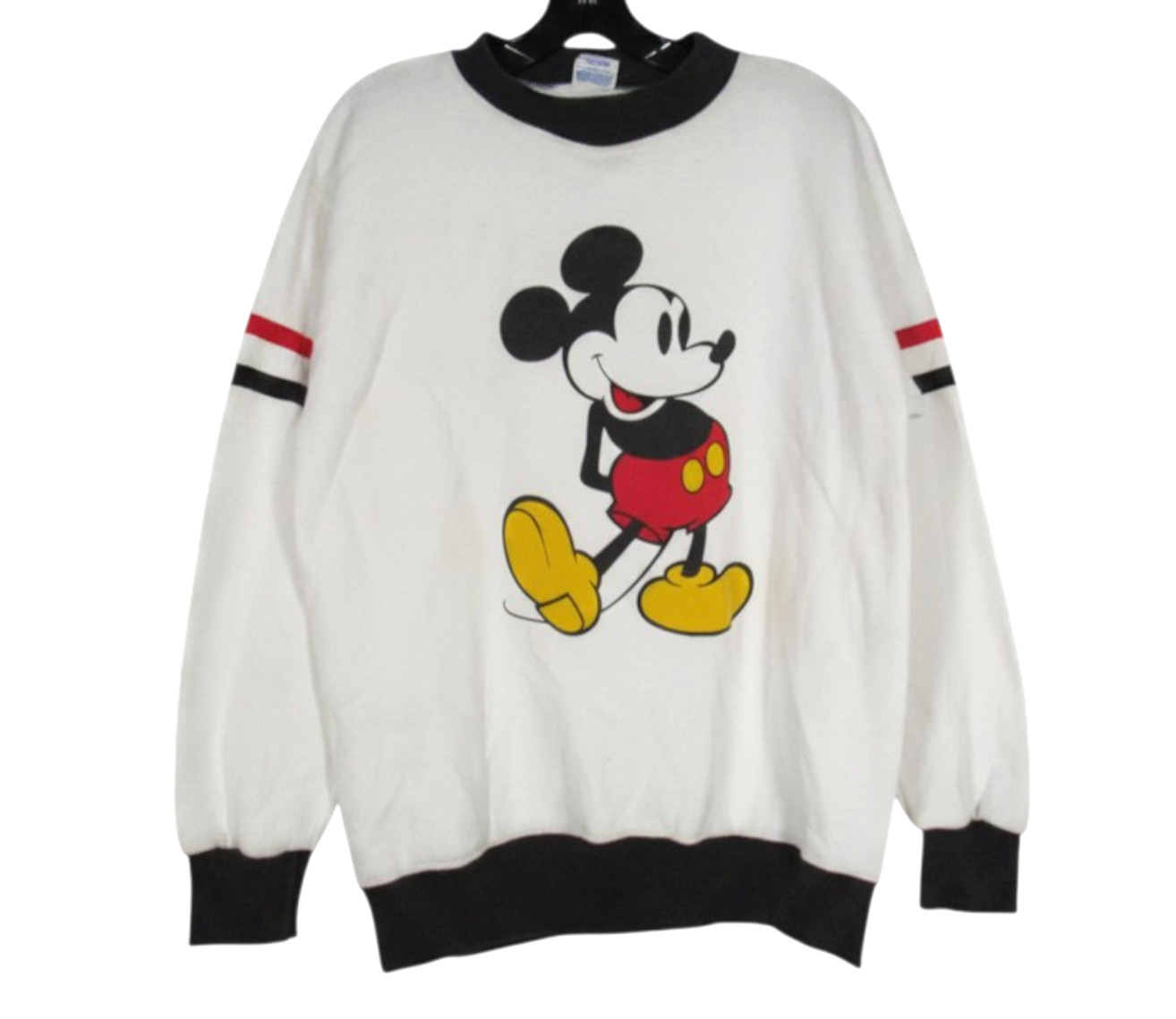VTG 80’s DISNEY Walt Disnay MICKEY MOUSE Graphic CREWNECK Retro SWEATSHIRT Sz L
