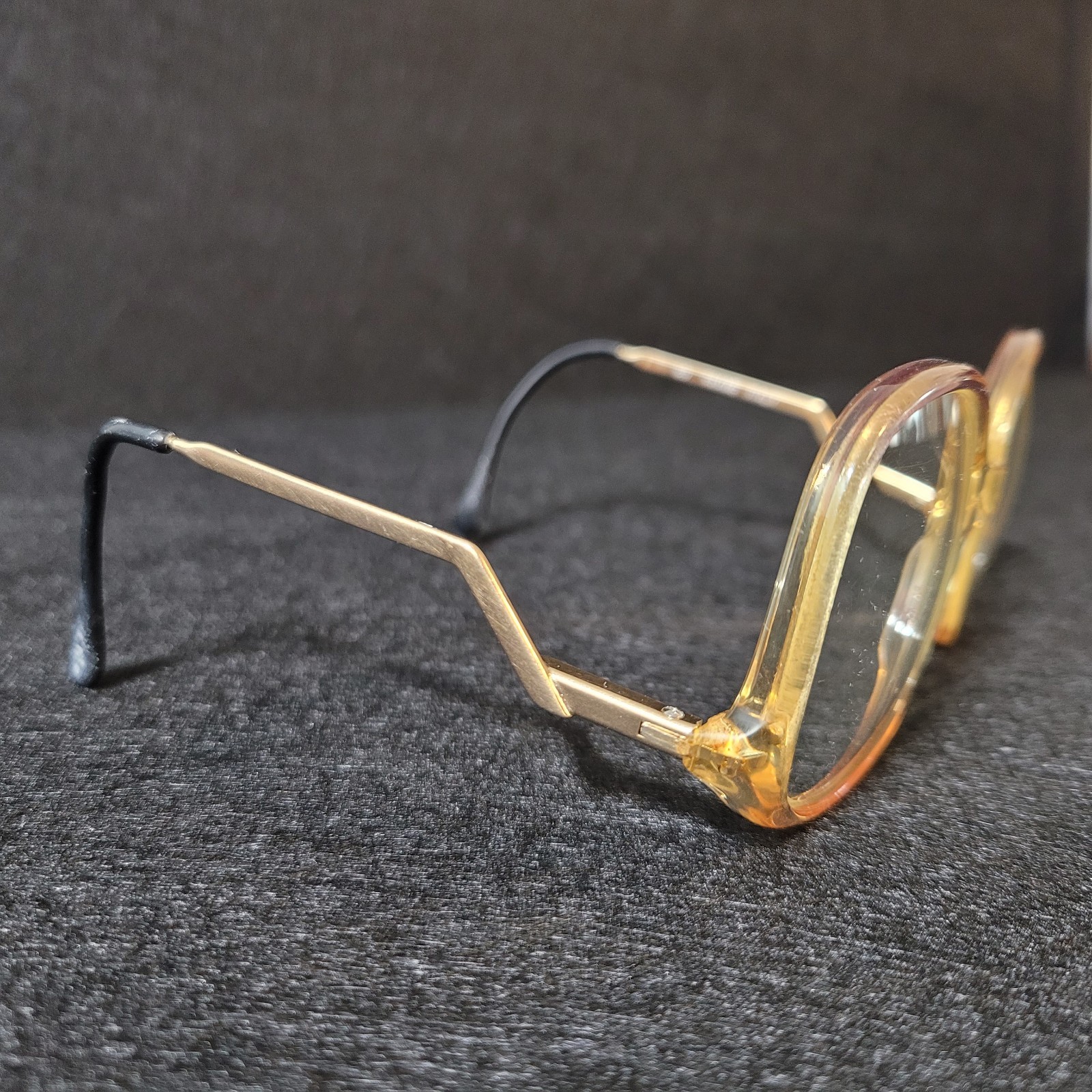 Vintage BerDel Sferoflex Eyeglass Retro Mid-Century Acetate Frames 125MM Italy
