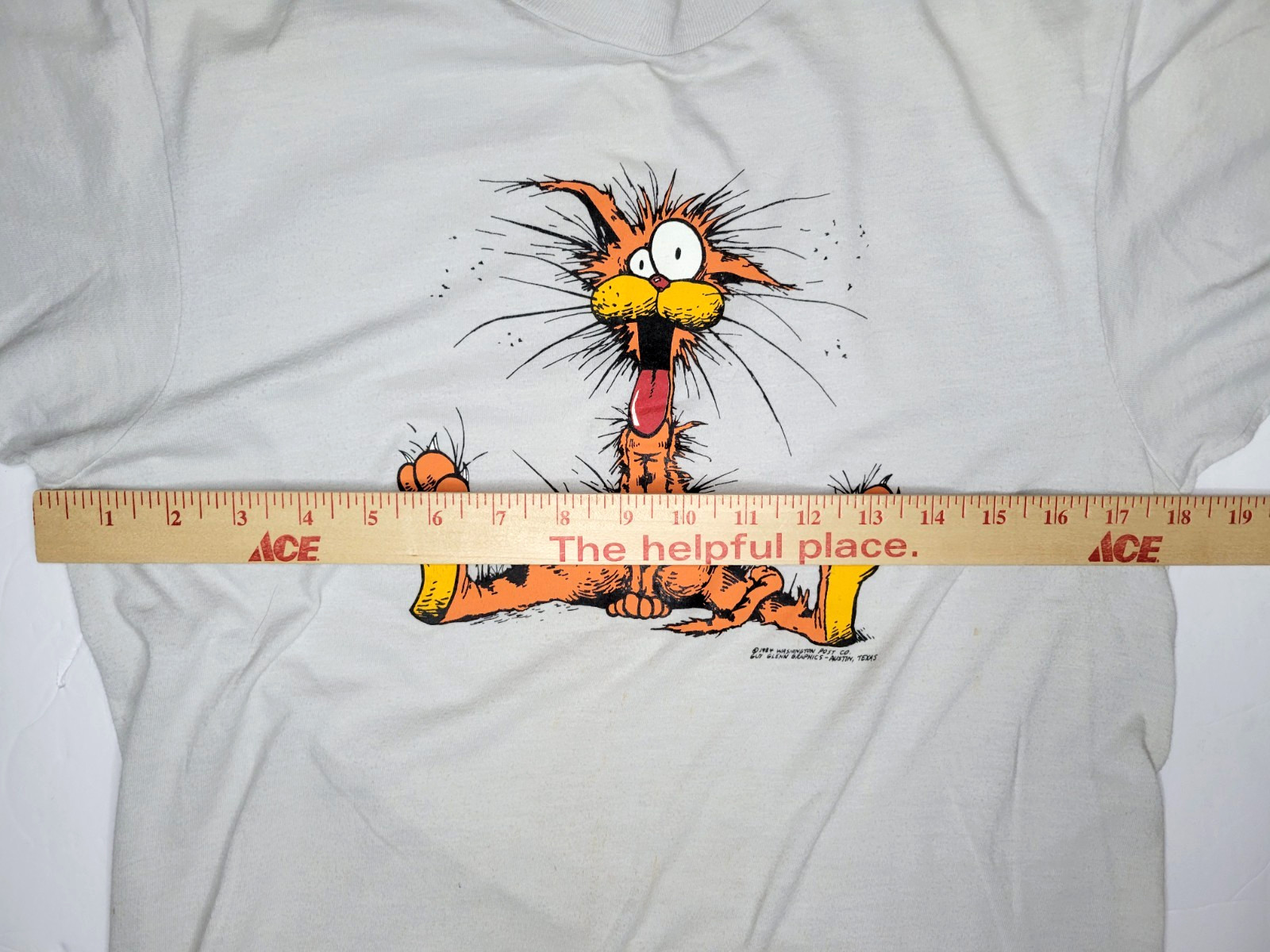 Vintage Bill The Cat T-Shirt 80s Cartoon Men’s M Single Stitch Bloom County 1984