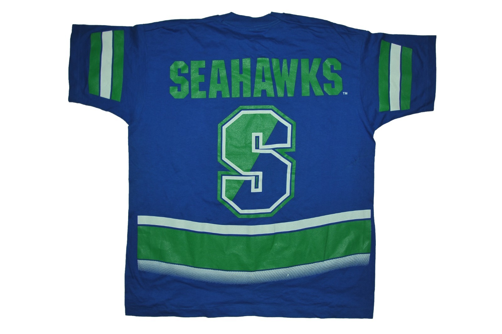 Vintage 1994 Seattle Seahawks Shirt XL Salem Sportswear Big Logo NFL T-Shirt USA
