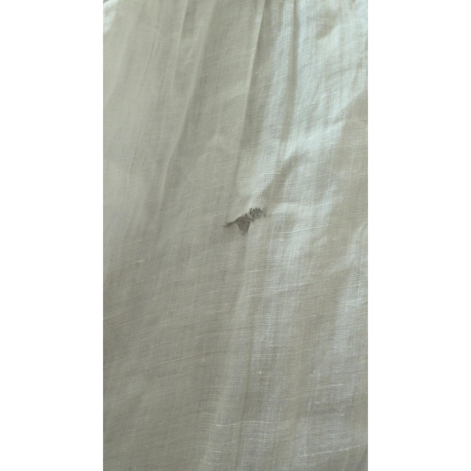 1900s Antique White Edwardian Victorian Dress – Boho Wedding Costume Petticoat