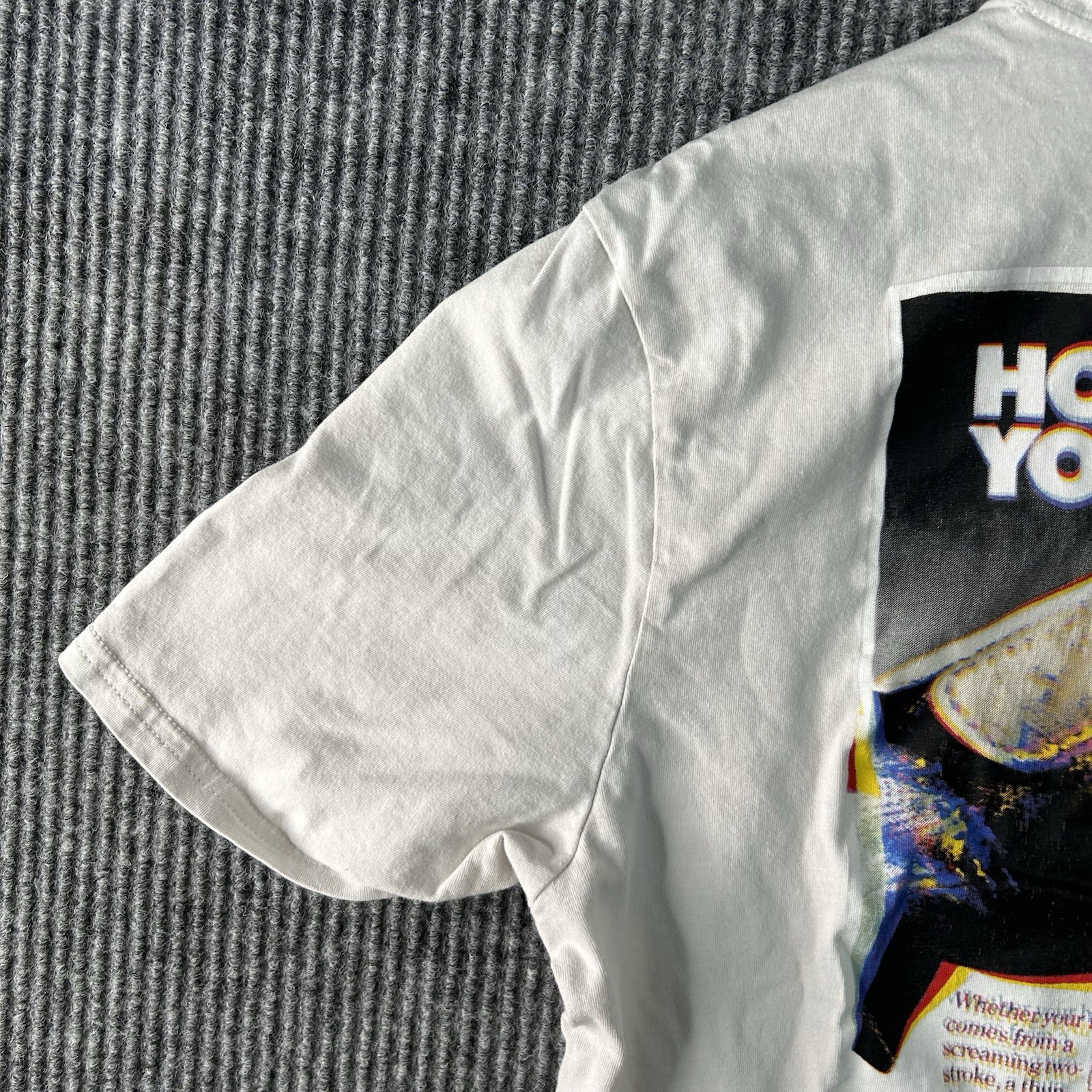 Vintage Oakley T Shirt Boys Large How To Hold Your Horses White Custom Fit