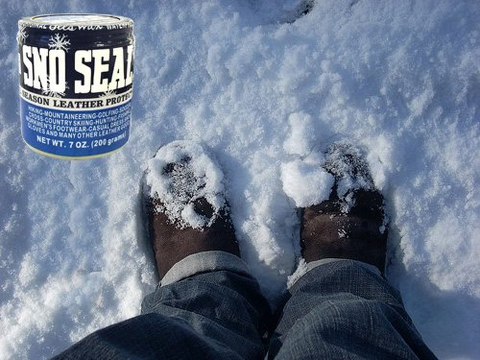 Atsko Sno-Seal 1330 Original Beeswax Waterproofing (7 Oz Net Weight/ 8 Oz Ove…