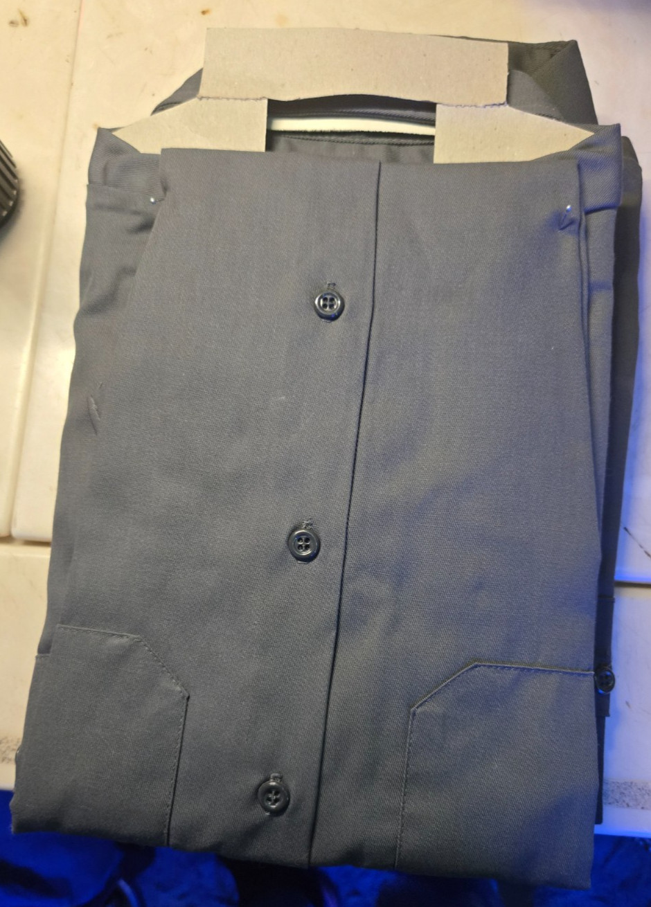 Pointer Brand 1950s Deadstock Workwear/14 1/2 Med/ Olive, Dark Green/Vintage