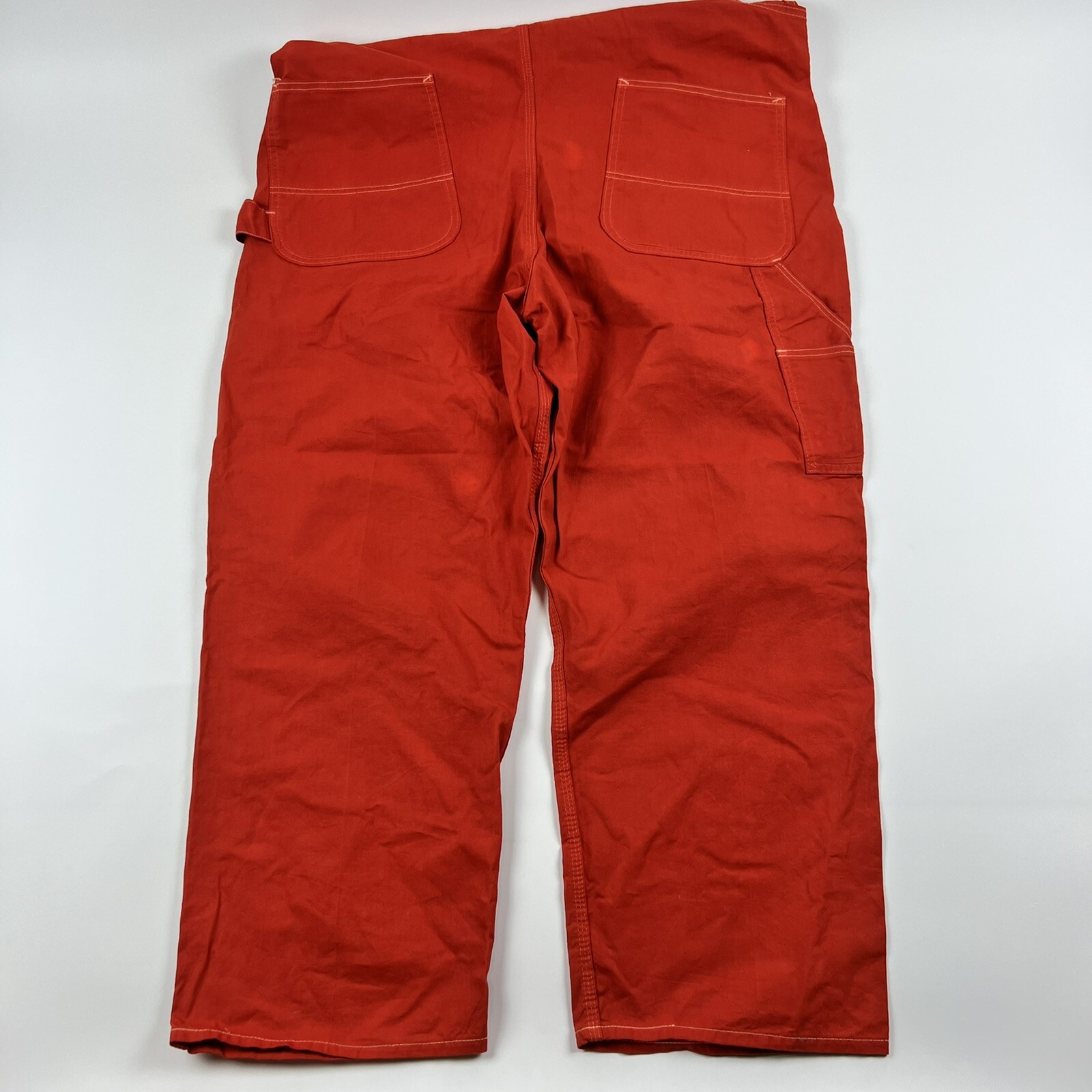 VTG Pointer Brand Overalls Wide Leg Game Day Tailgate USA 44×30 Clemson Auburn