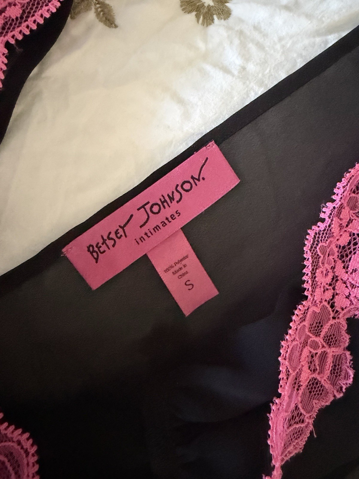 Vintage Y2K Betsy Johnson Lingerie Teddy