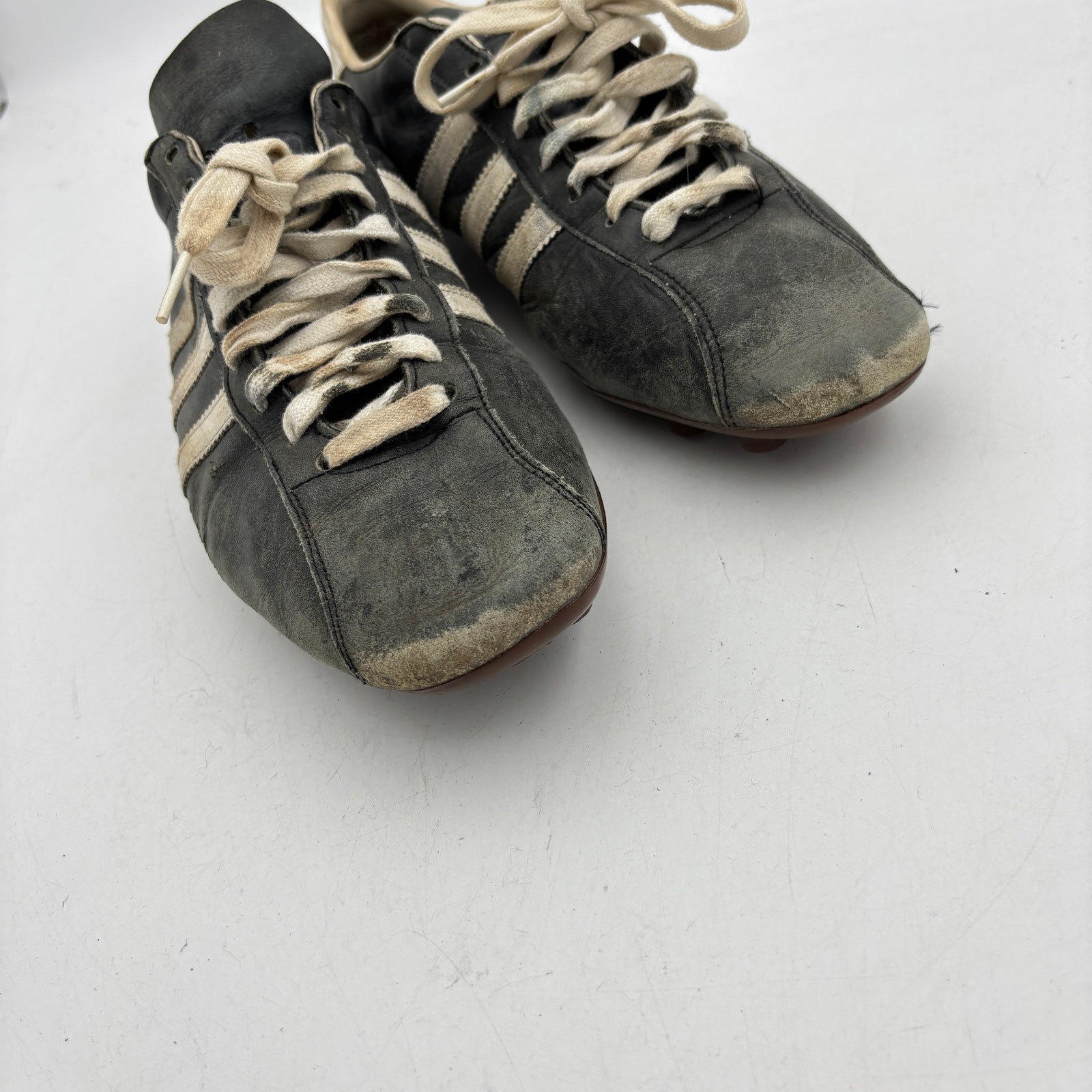 Vintage 60s Adidas Soccer Cleats Futbol West Germany Shoes Men’s 10.5-11