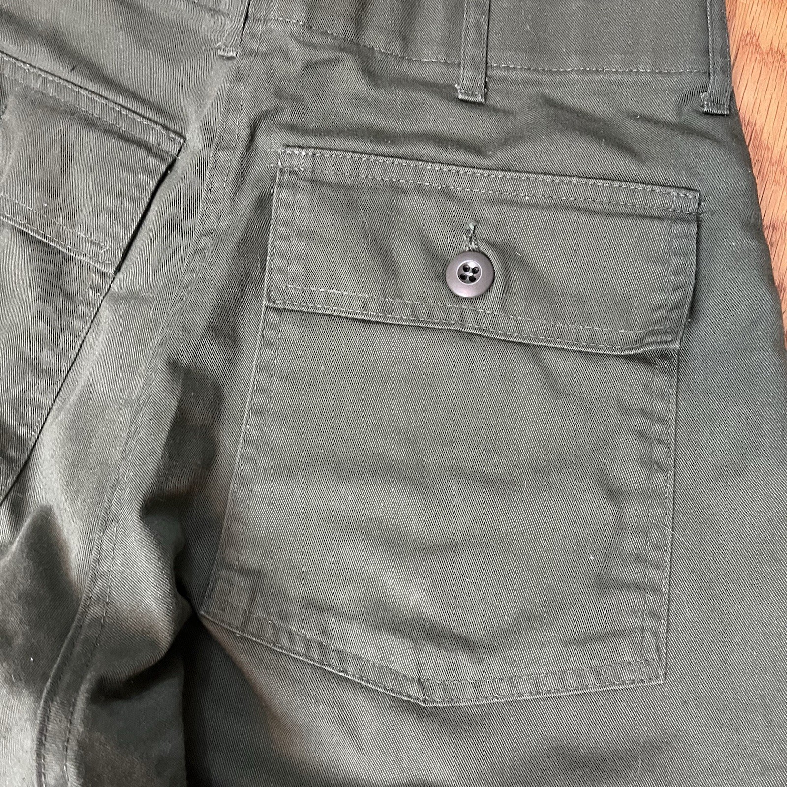 Vintage OG 507 Fatigues 30×29 Army Green Trouser Pants