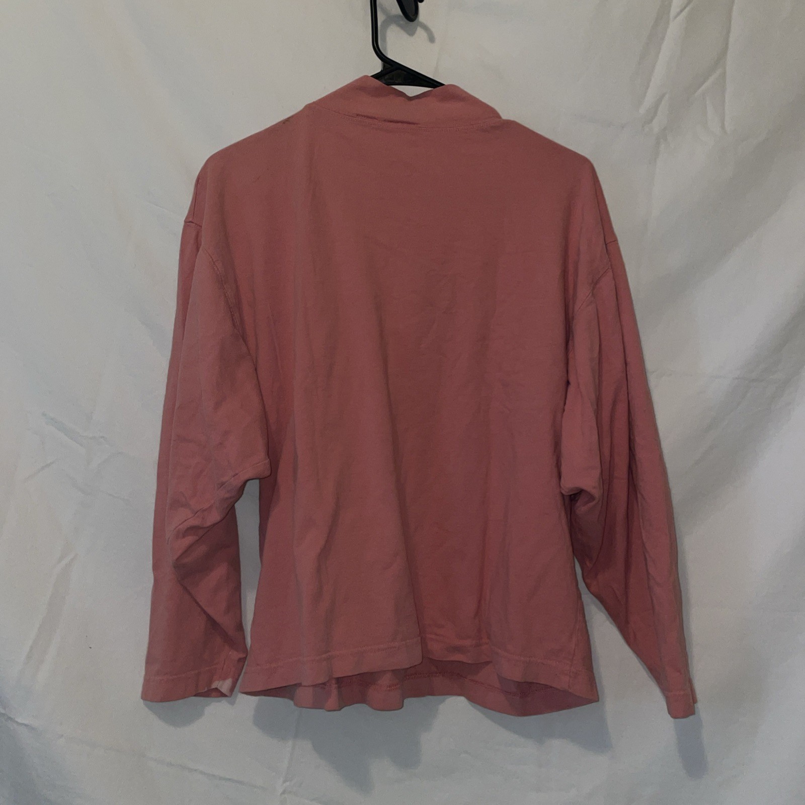 Vintage Nuovo Aztec Shirt Mens Medium Pink Southwest Cowboy Ranch Rodeo 90s