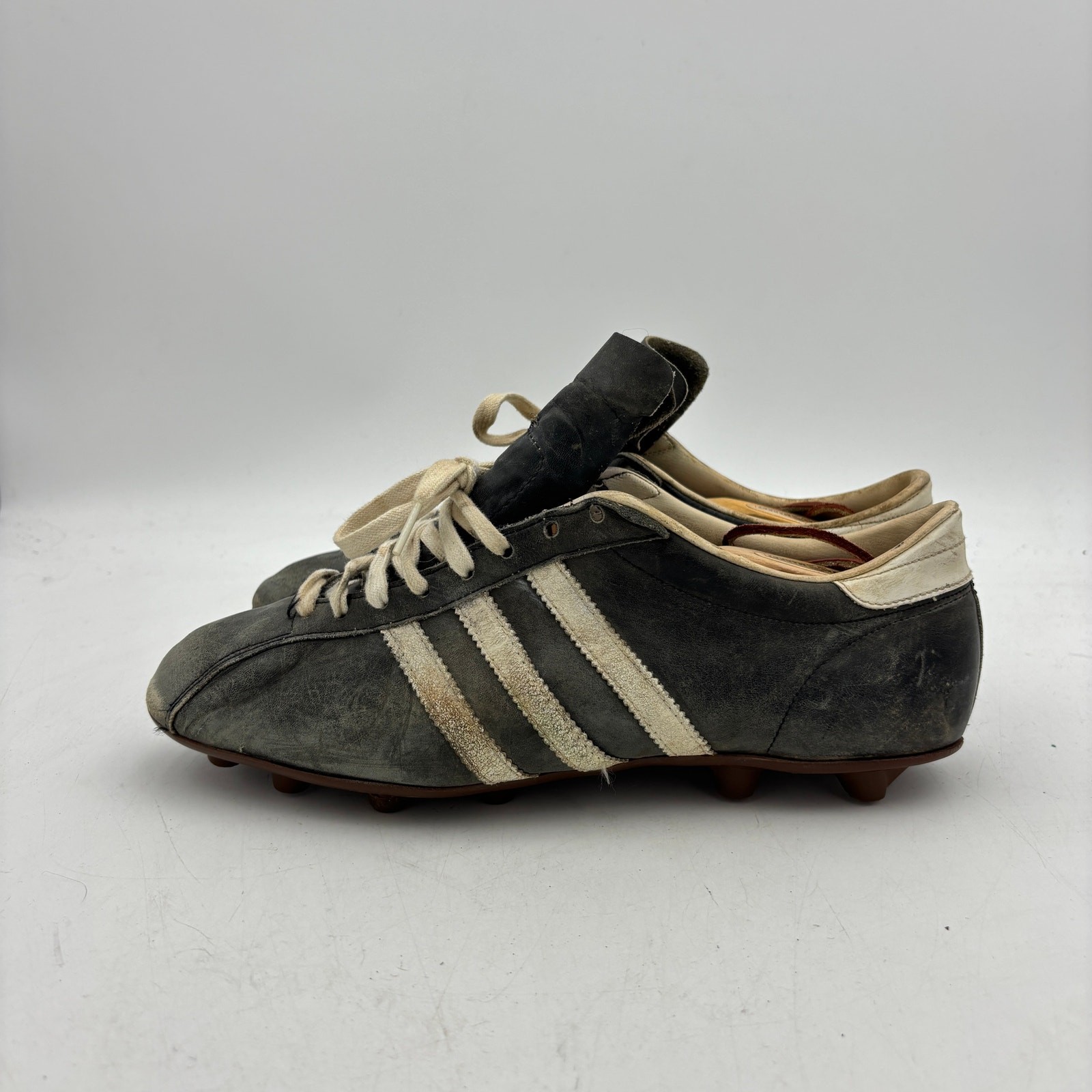 Vintage 60s Adidas Soccer Cleats Futbol West Germany Shoes Men’s 10.5-11