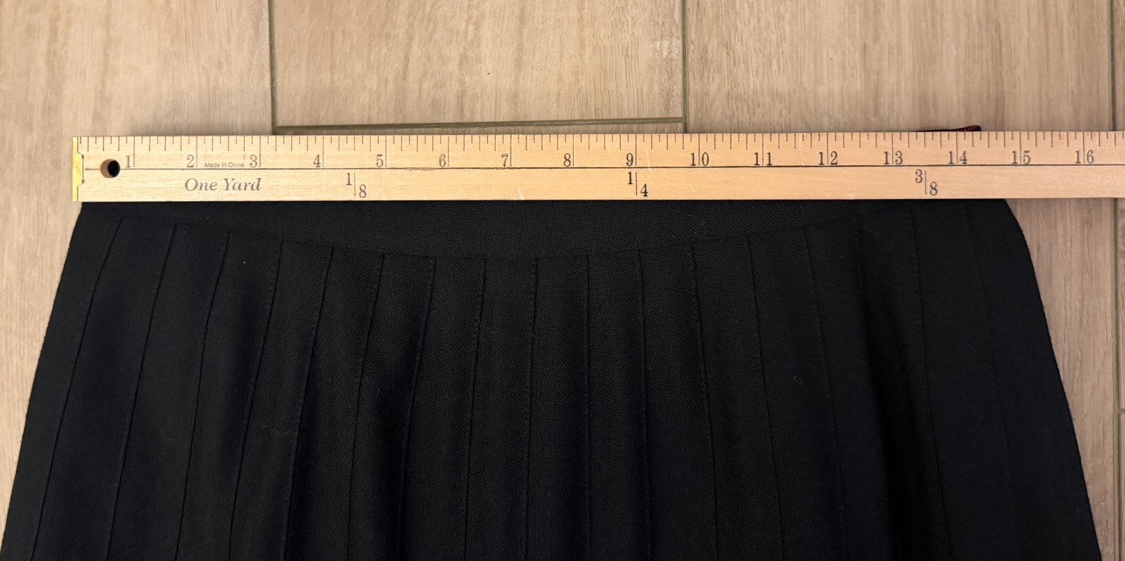 VTG Reversible Scottish Wool Pleated Skirt-Women 28″ Waist-Royal Stewart Tartan
