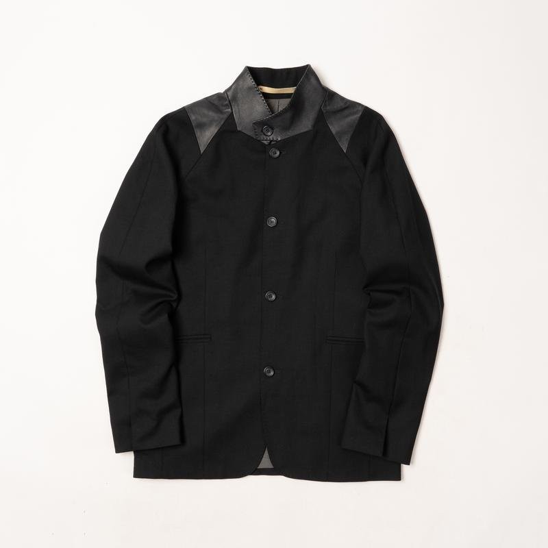 Men Whyred Navy Wool Blazer 38 / M / 46