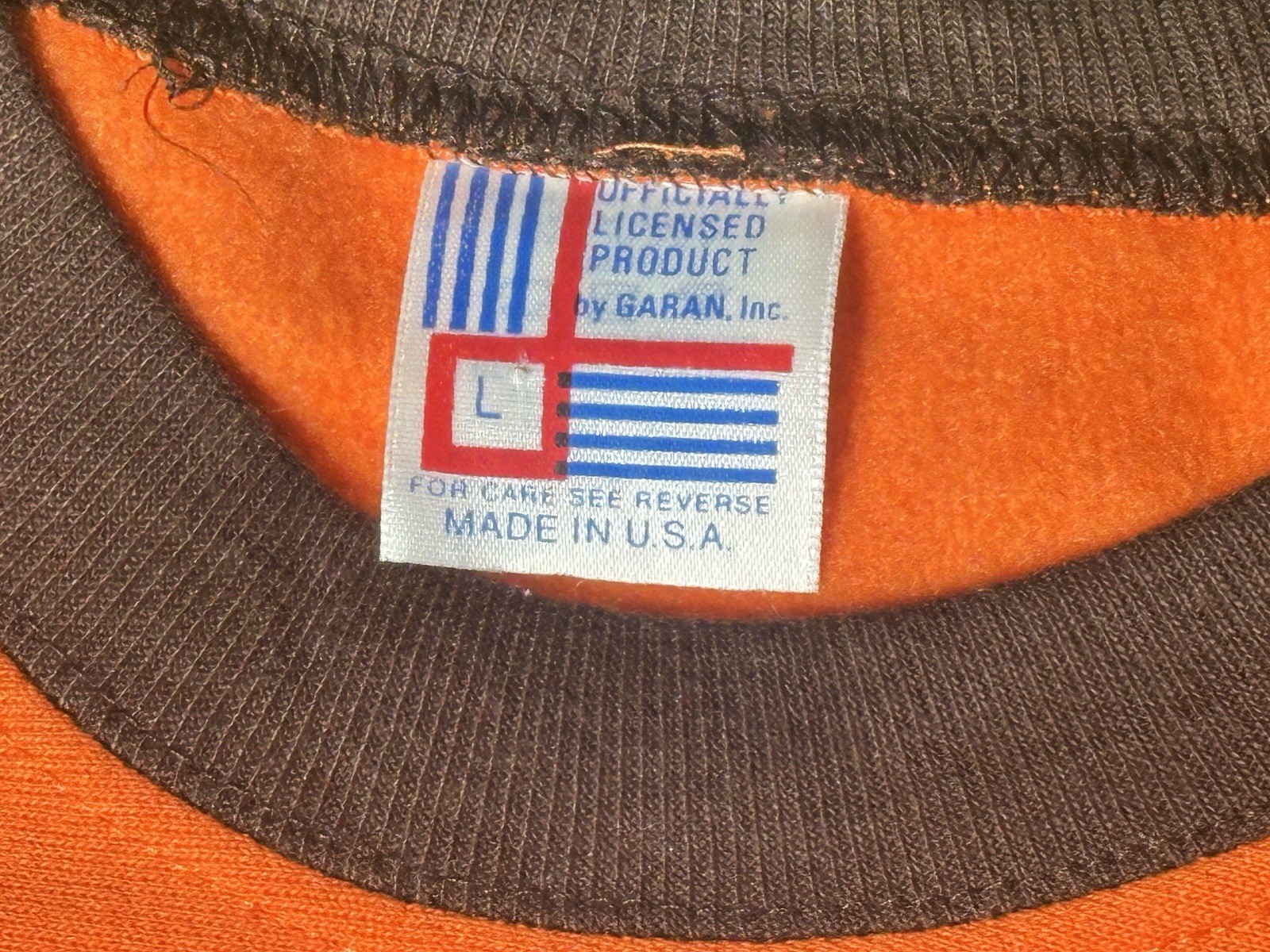 Vintage NFL Cleveland Browns Size Large Pull Over Sweater 90’s – Made in USA