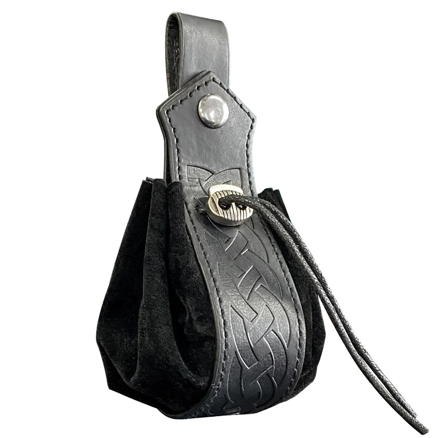 1pc Viking Medieval Belt Pouch Retro Waist Bag Coin Purse Holder – NEW