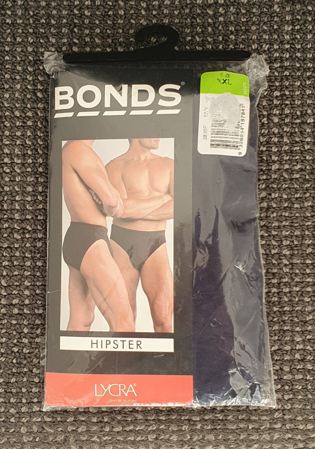 🔶️RARE VINTAGE MENS BONDS HIPSTER BRIEFS UNDERWEAR XXL 115-120CM NAVY