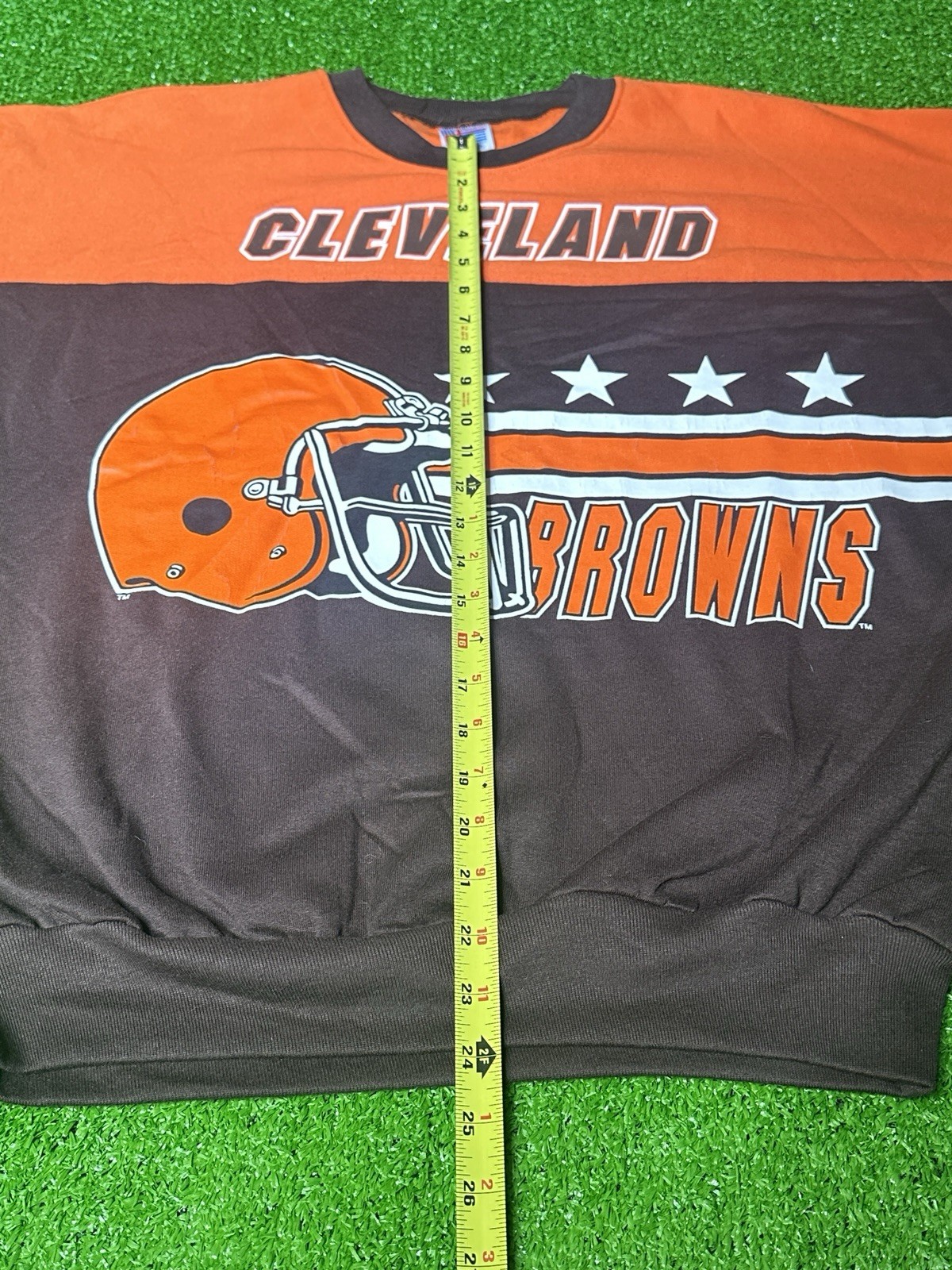 Vintage NFL Cleveland Browns Size Large Pull Over Sweater 90’s – Made in USA