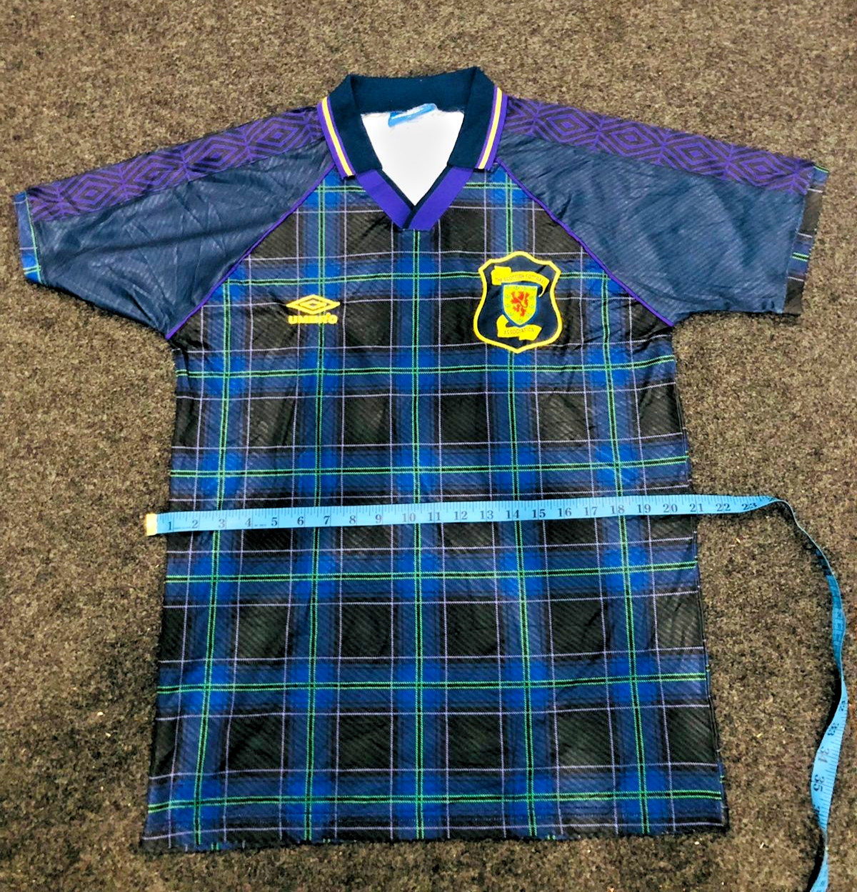 Scotland 1994 – 1996 Home football Umbro Jersey
