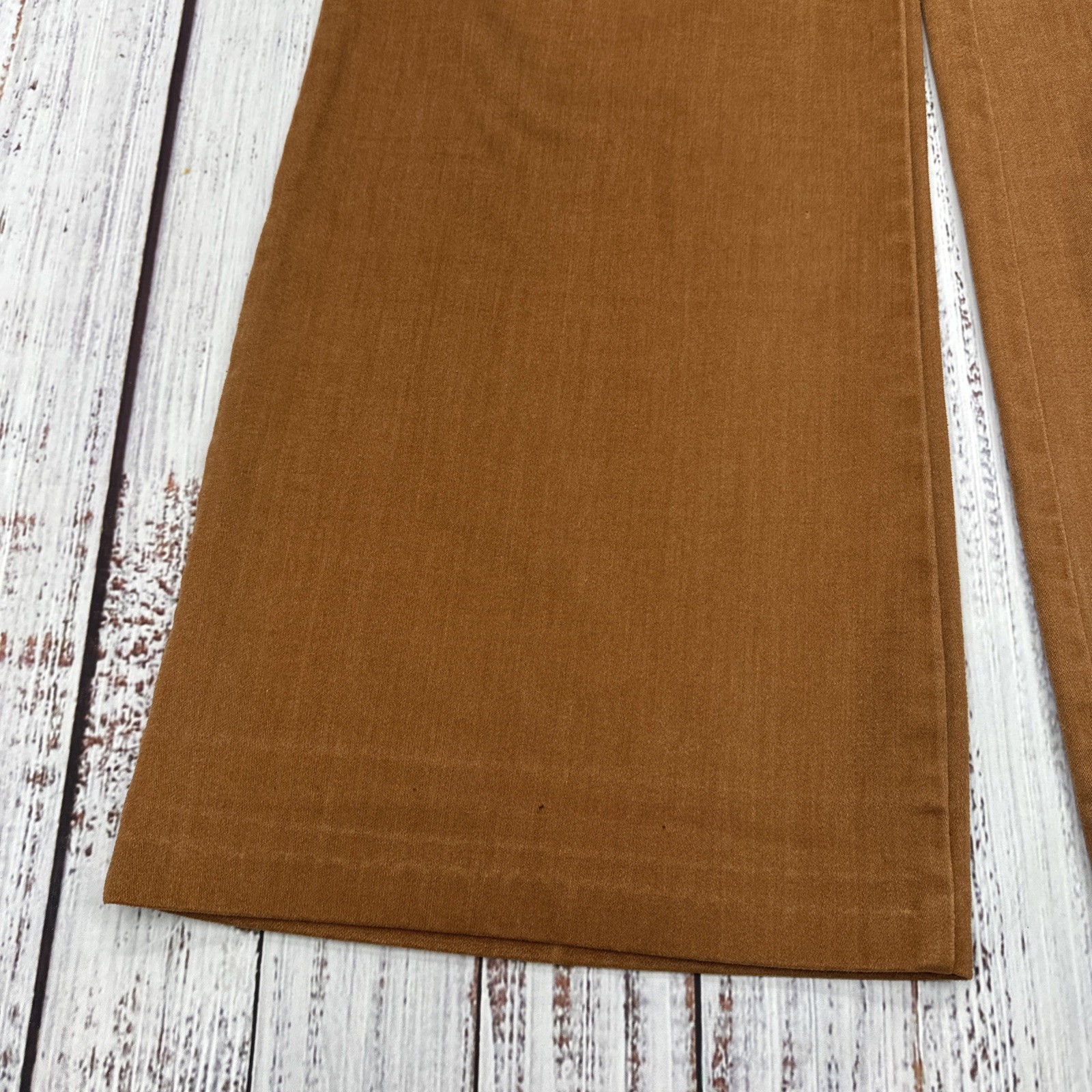 VTG 70’s High Waist Bell Bottoms Womens Sz. 22×30 Copper !See Description!