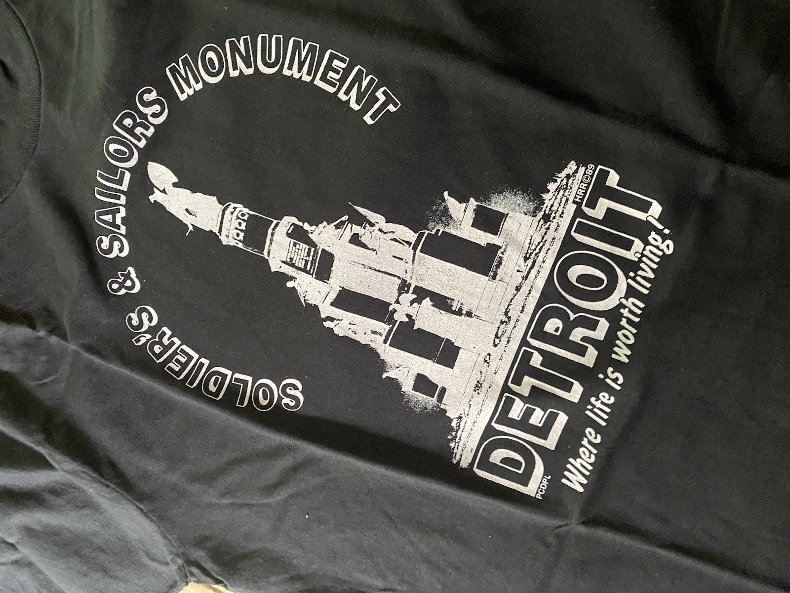 80’s Screen Stars Best t-shirt Detroit Where Life Is Worth Living Single Stitch
