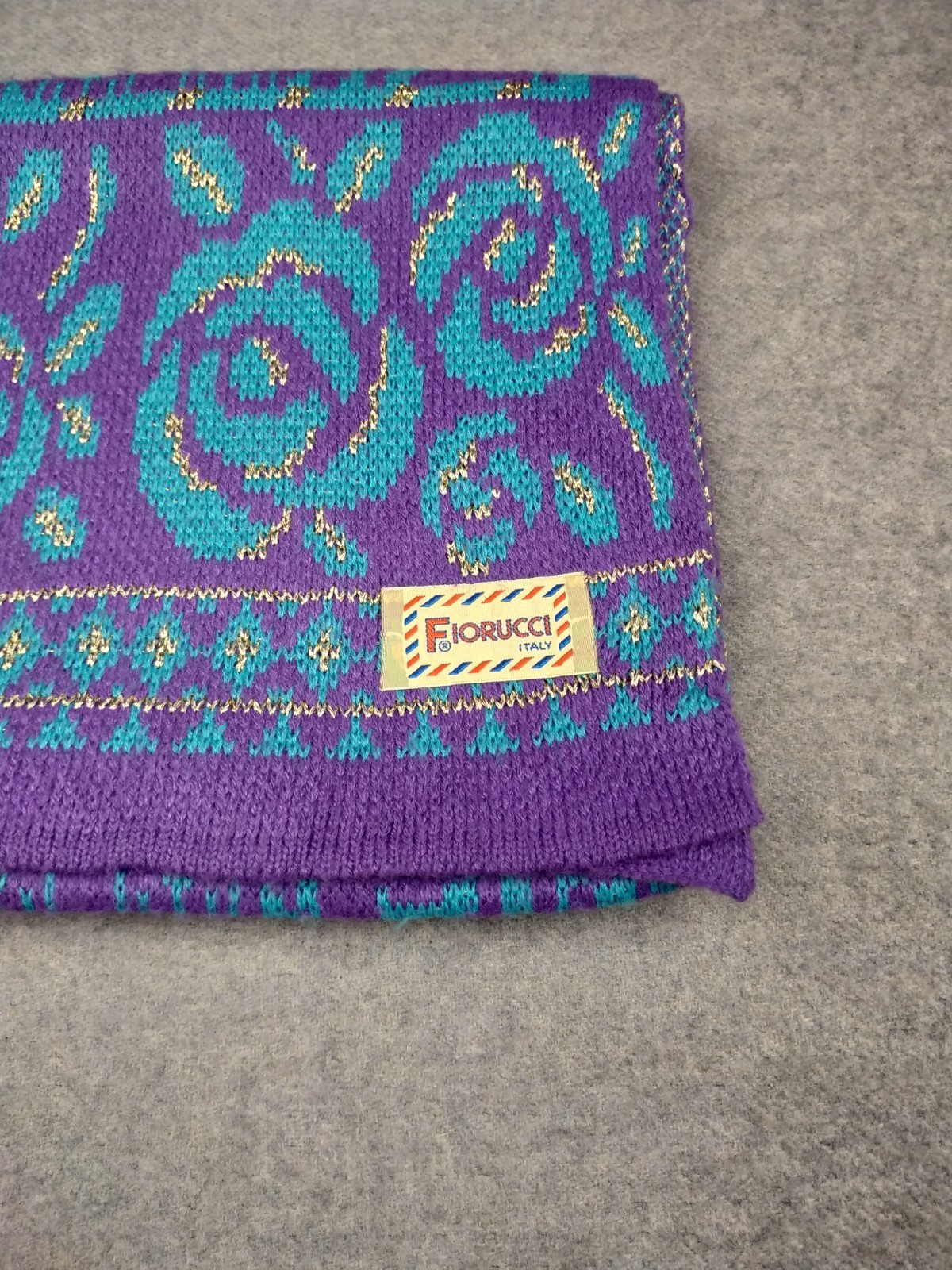 Vintage Fiorucci Scarf Muffler