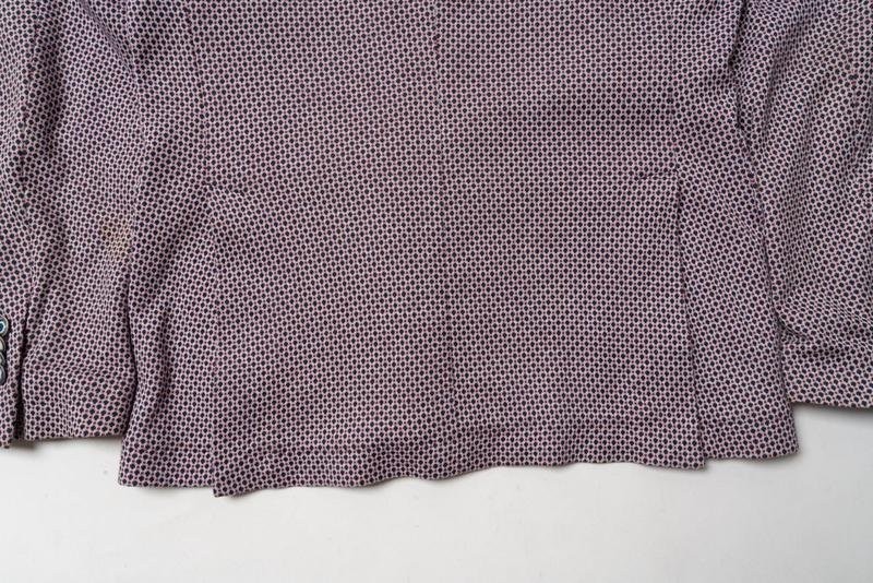 Men Domenico Cagtiente Burgundy Cotton Blazer 38 /