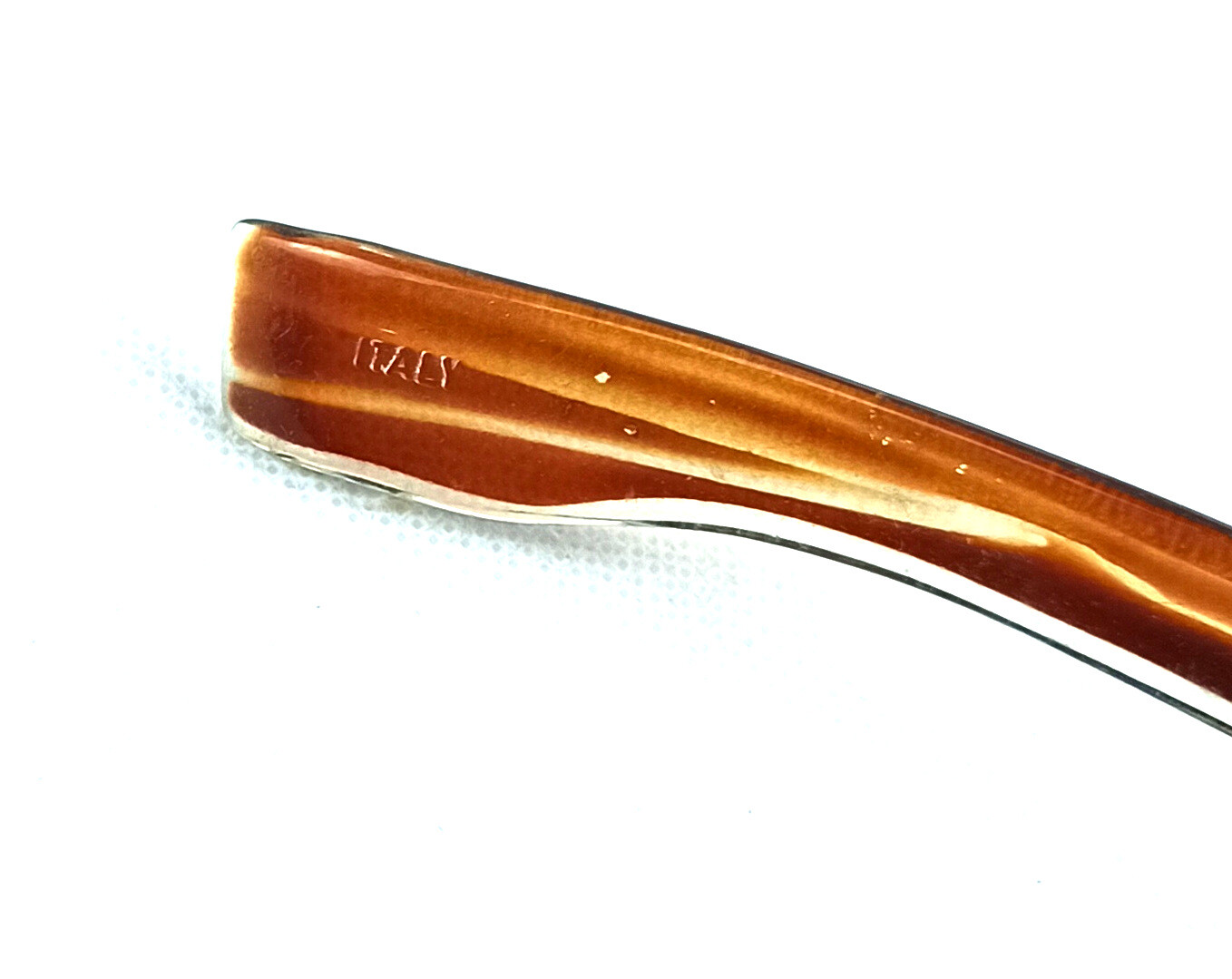 TRUELY RARE SUNGLASSES VINTAGE SAMCO ITALY 1950s ART DECO TIGER FRAME UV400 LENS