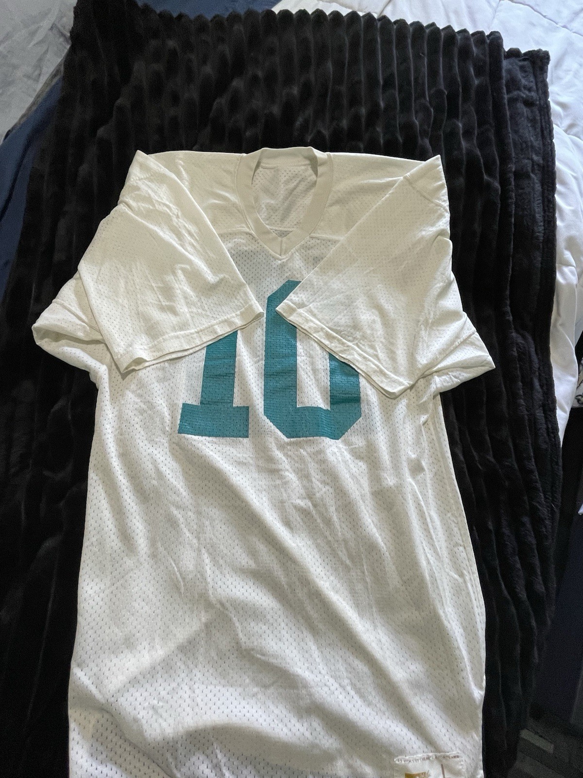A 1970s Gold Tag Russell Athletic # 10 Jersey