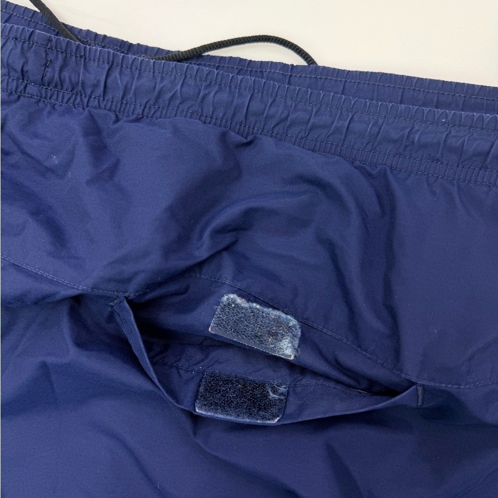 Vintage Nike Track Pants Mens Blue Black Zip Pocket Lined Y2K 90s Athletic XL