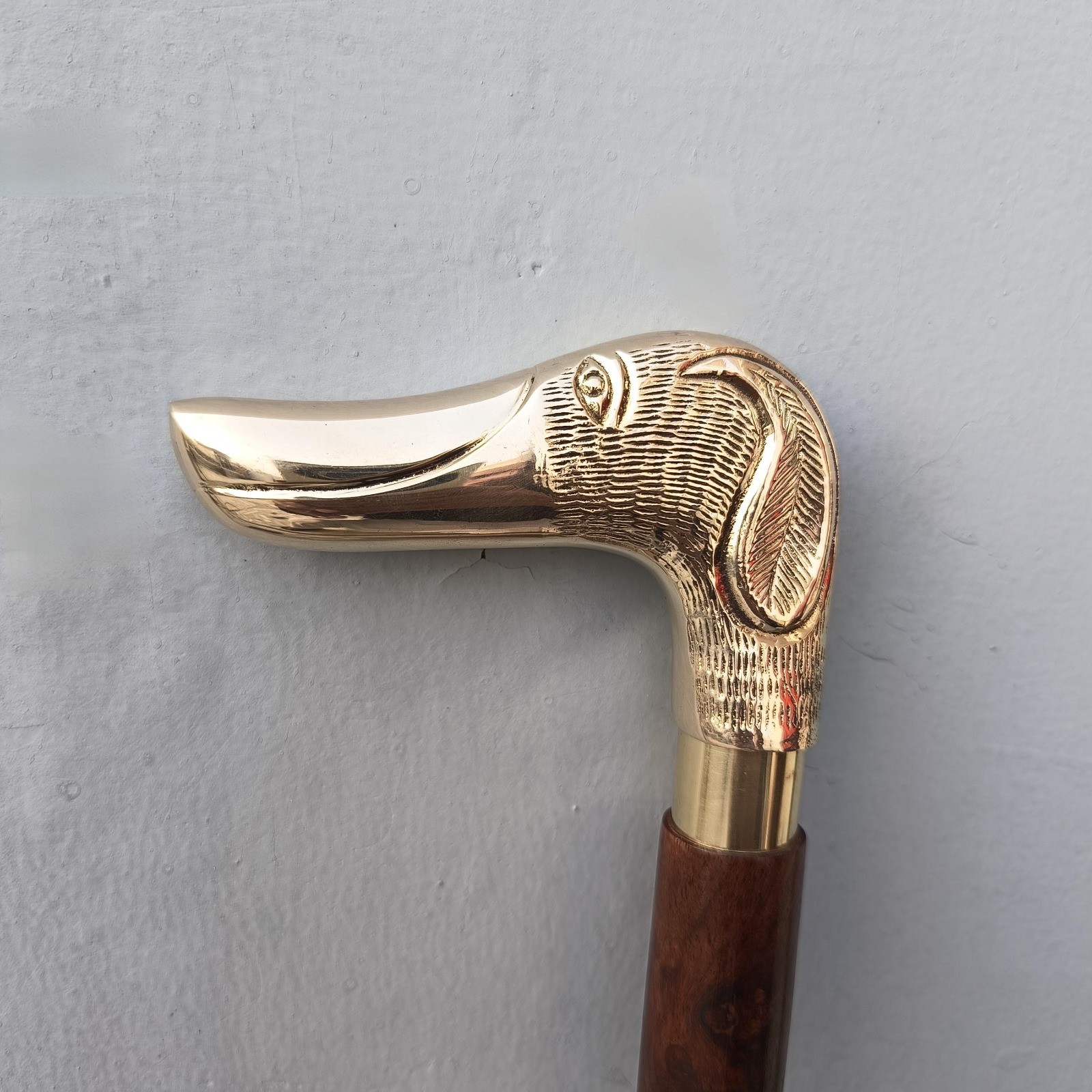 Dog Head Walking Stick Antique Style Walking Cane Victorian Walking Stick