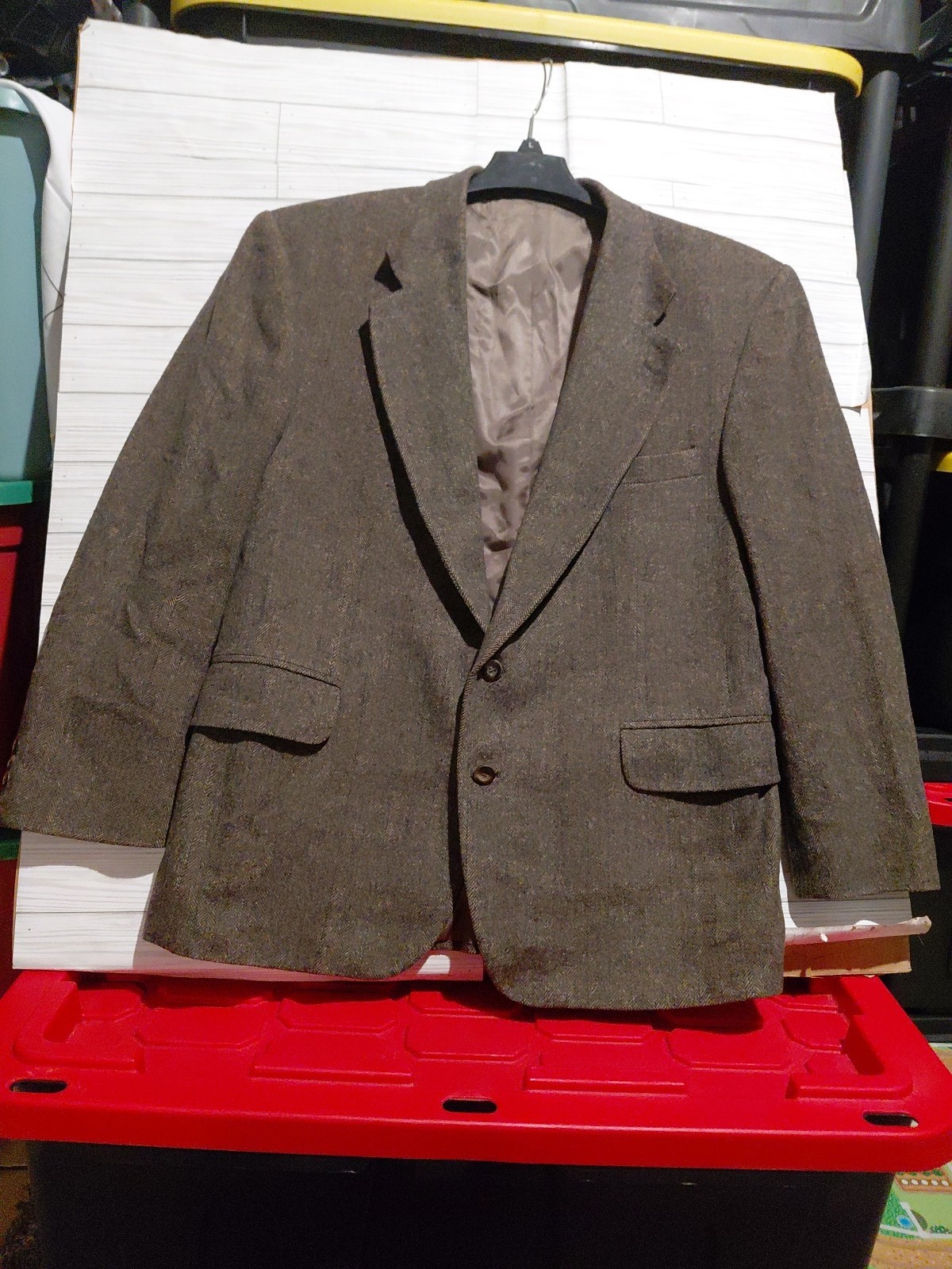 vintage Sport coat Robert Stock men blazer Business Casual Preppy Grandpacore 38