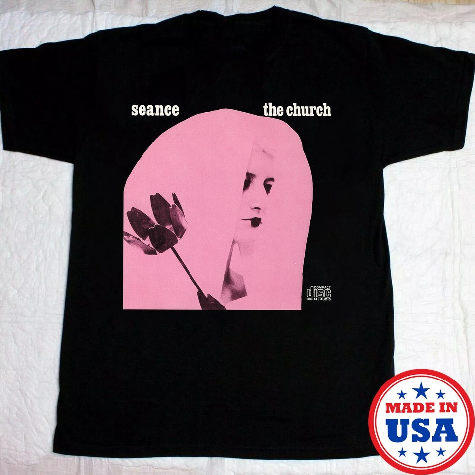 The Church Band Album Seance Black Gift For Fan T Shirt Full Size S-4XL