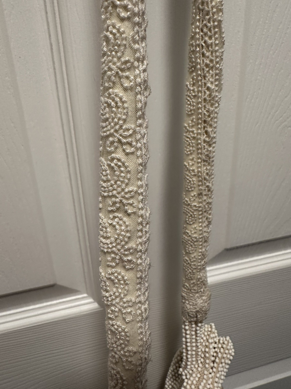 1950’s Bead Vintage Beaded Purse Embroidered Flowers