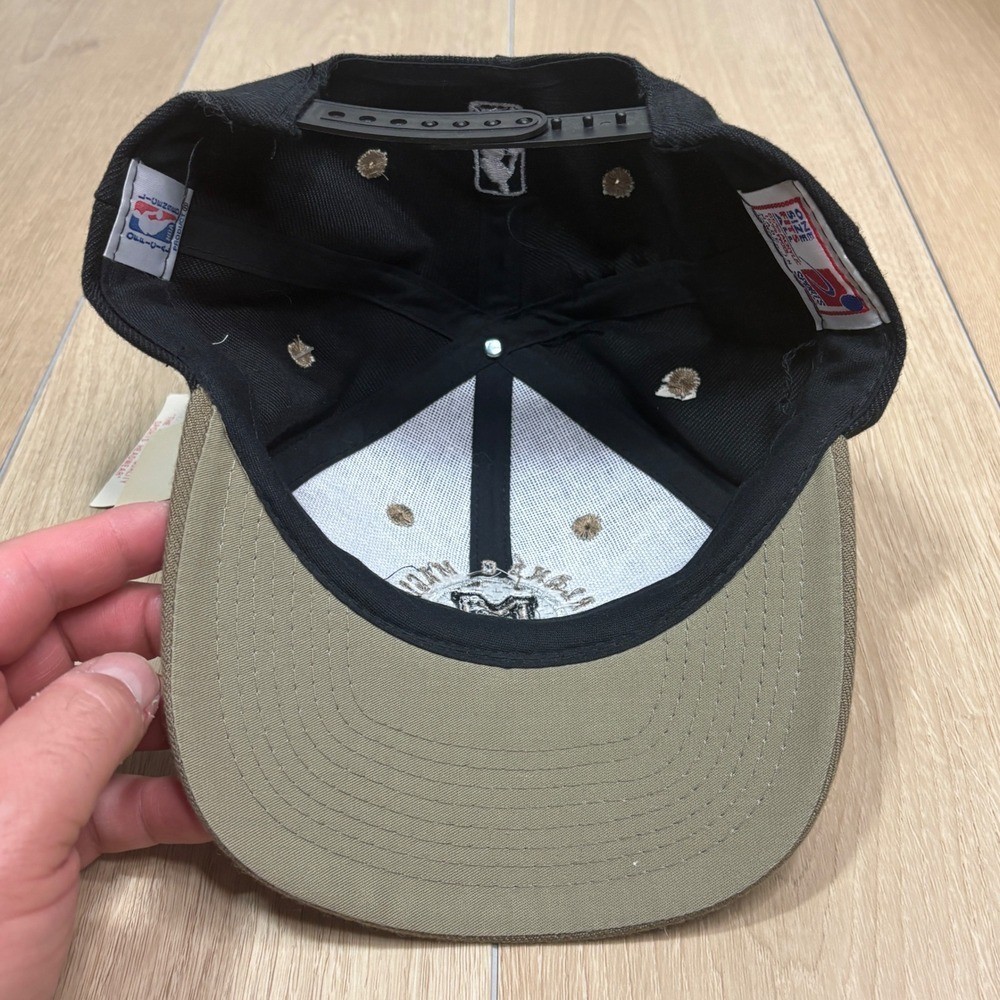 Vintage Sports Specialties Orlando Magic Snapback Hat NBA Black Khaki NWT 90s