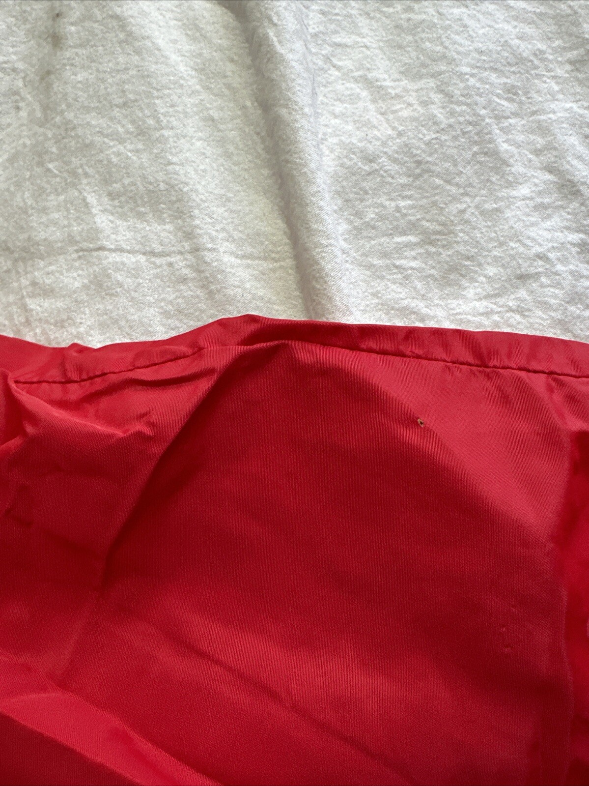 Vtg 70’s Russell Athletic Red Windbreaker Bomber Jacket Small 1970s