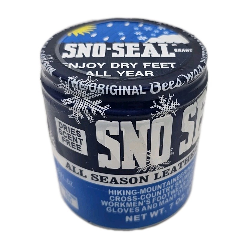 Atsko Sno-Seal Original Beeswax Waterproofer (7oz) All Season Leather Protector