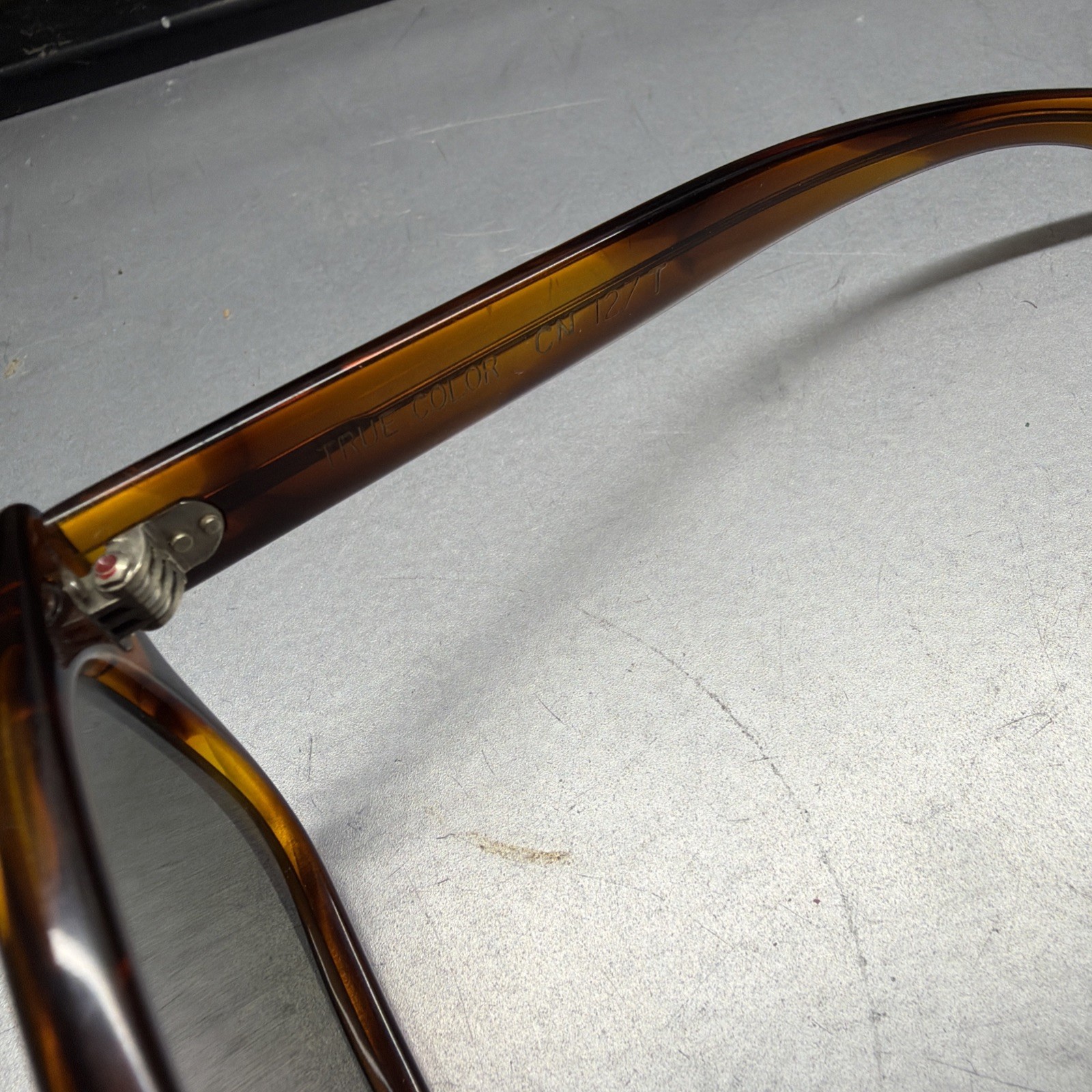 American Optical Sunfarer CN 127 T True Color Sable Tortoise 56-22 1969