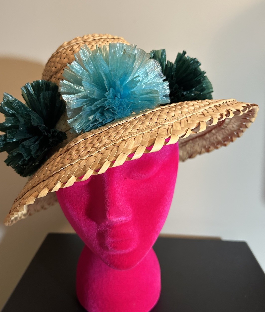 Variety of Ten Vintage Women’s Hats 50’s to 70’s