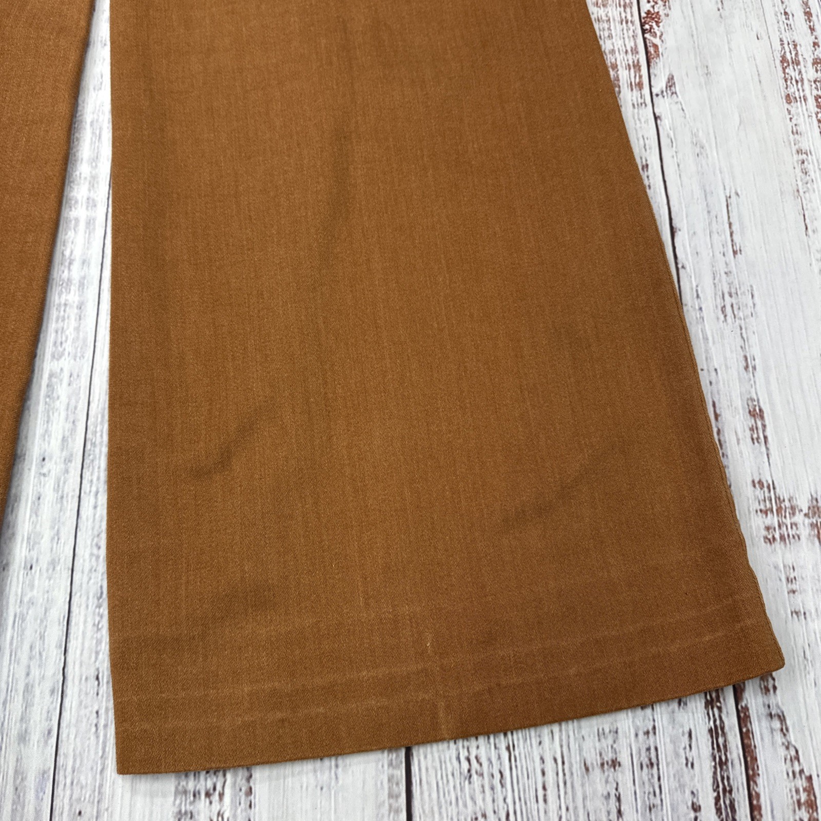 VTG 70’s High Waist Bell Bottoms Womens Sz. 22×30 Copper !See Description!