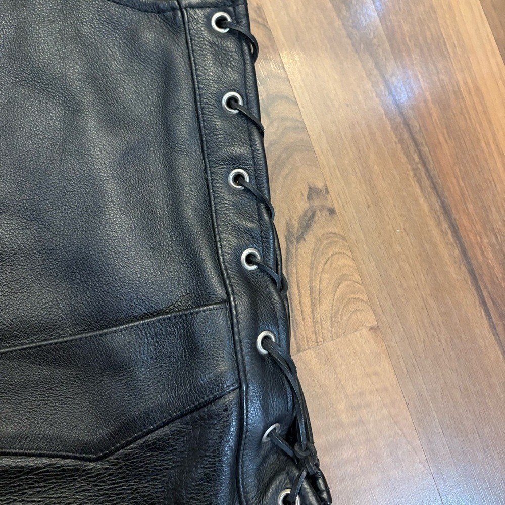 Vintage Leather Headquarters Vest